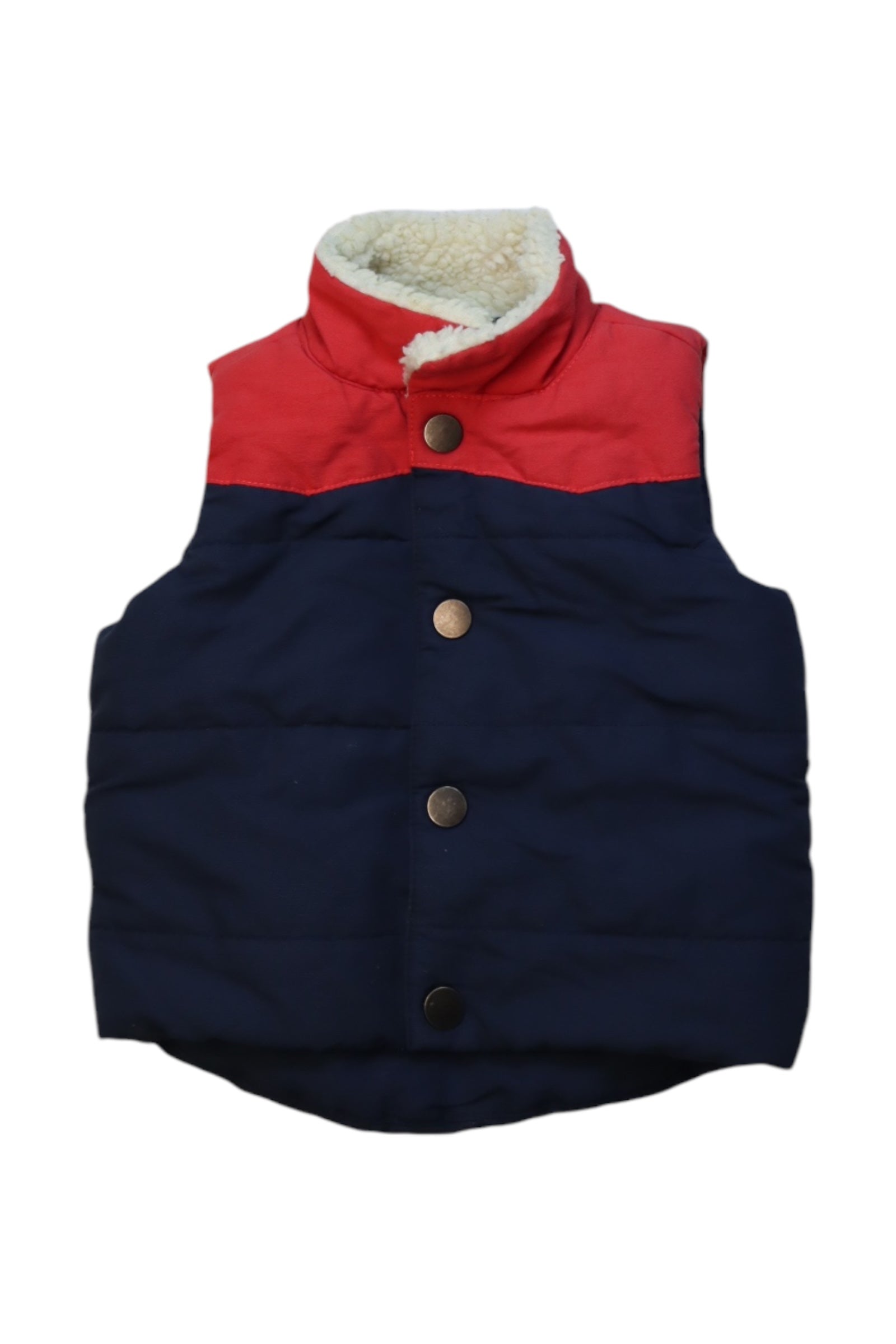Seed Sherpa-Lined Outerwear Vest 6-12M、mySite、g9winljtr