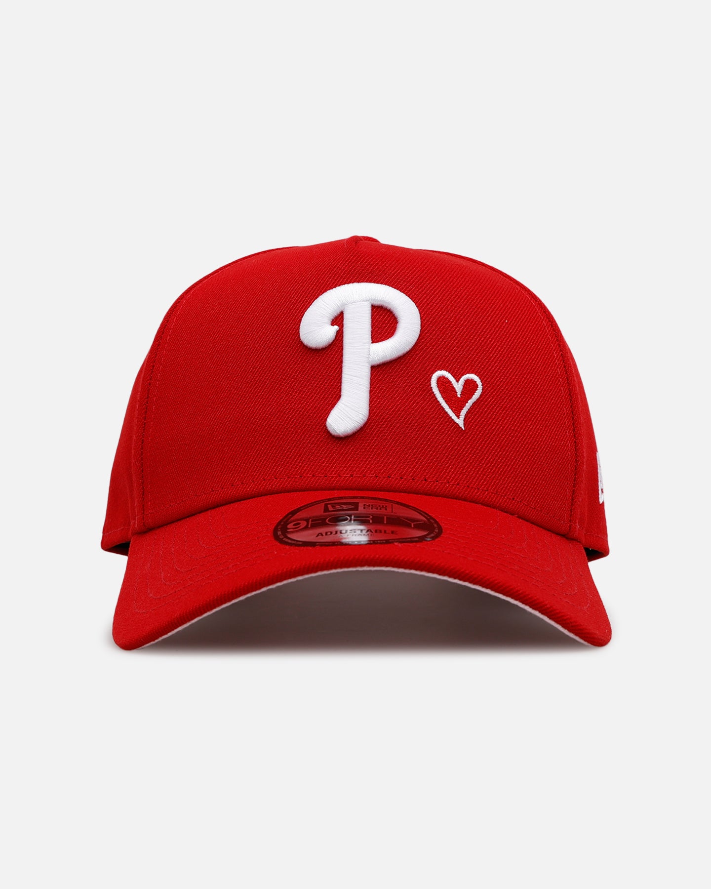 New Era Philadelphia Phillies 'Team Color Hearts' 9FORTY A-Frame Snapback Red、mySite、zt4zffjzw