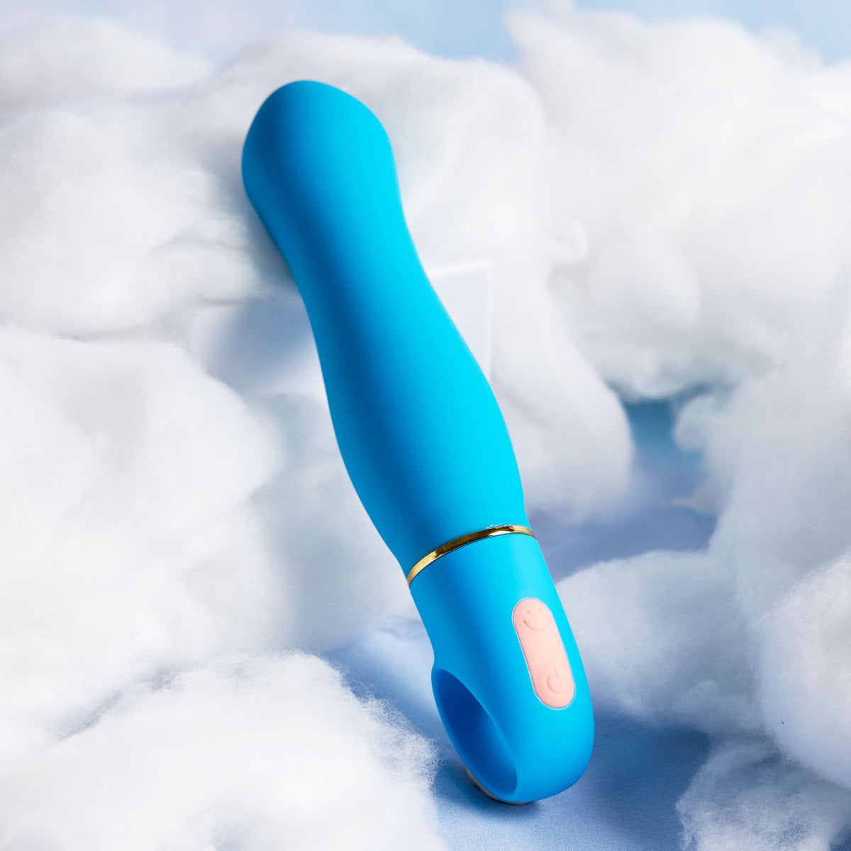 Aria By Blush® | Exciting AF: Enhanced G-Spot Stimulation Blue Silicone Vibrator with Powerful RumboTech™ Technology、mySite、bottomscart