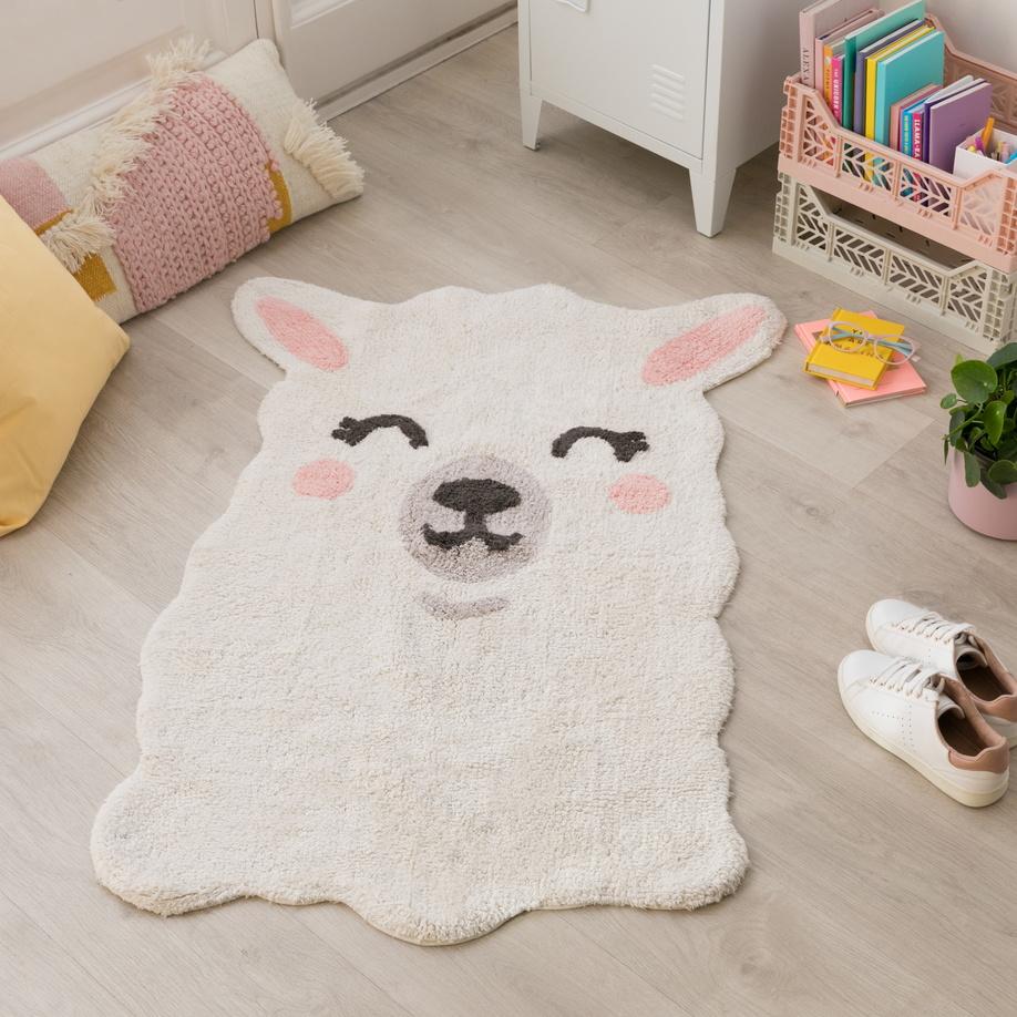Smile Like a Llama Washable Rug、mySite、gigharbornorthrealestate