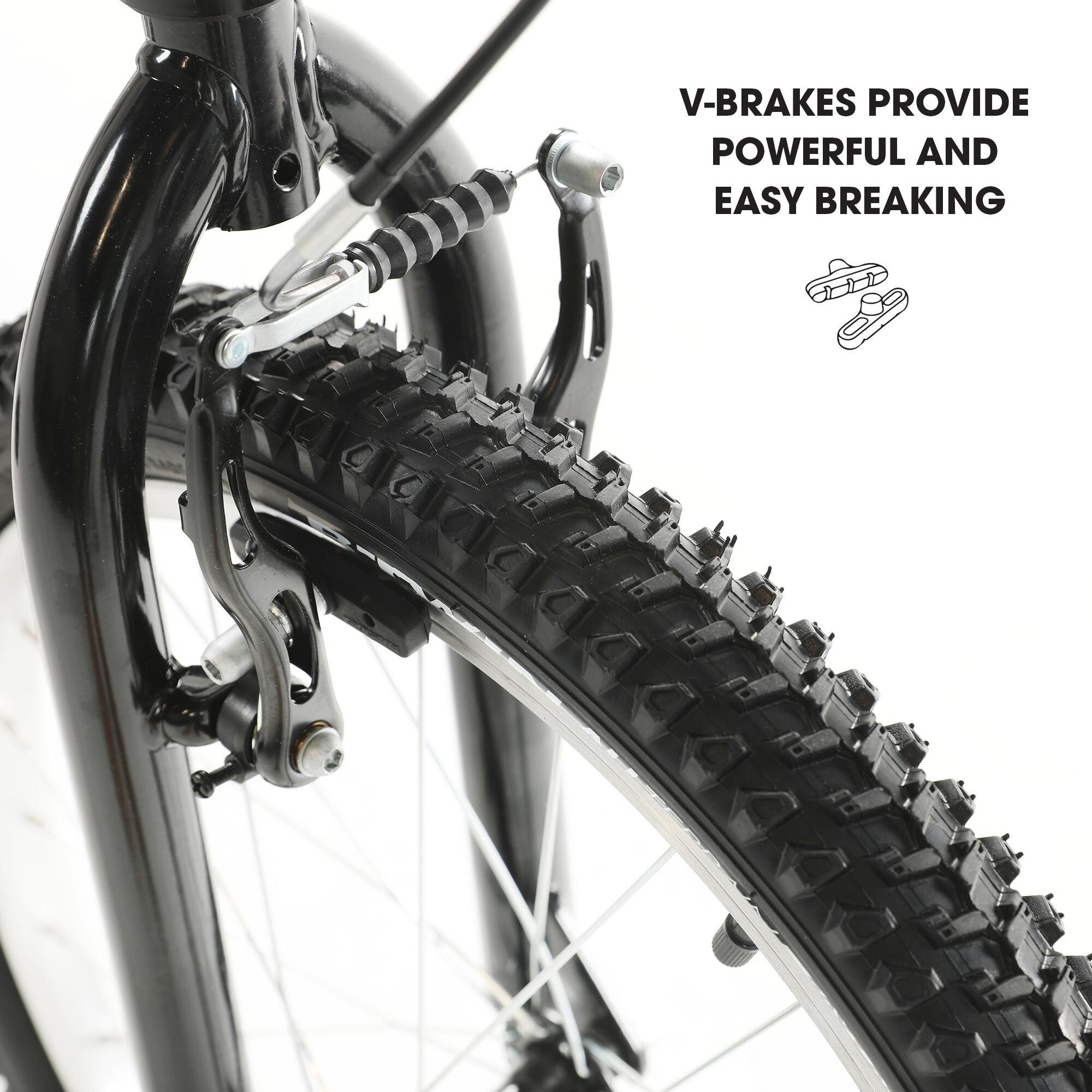 Btwin Rockrider ST100 Mountain Bike 20 Kids 3'11 to 4'5