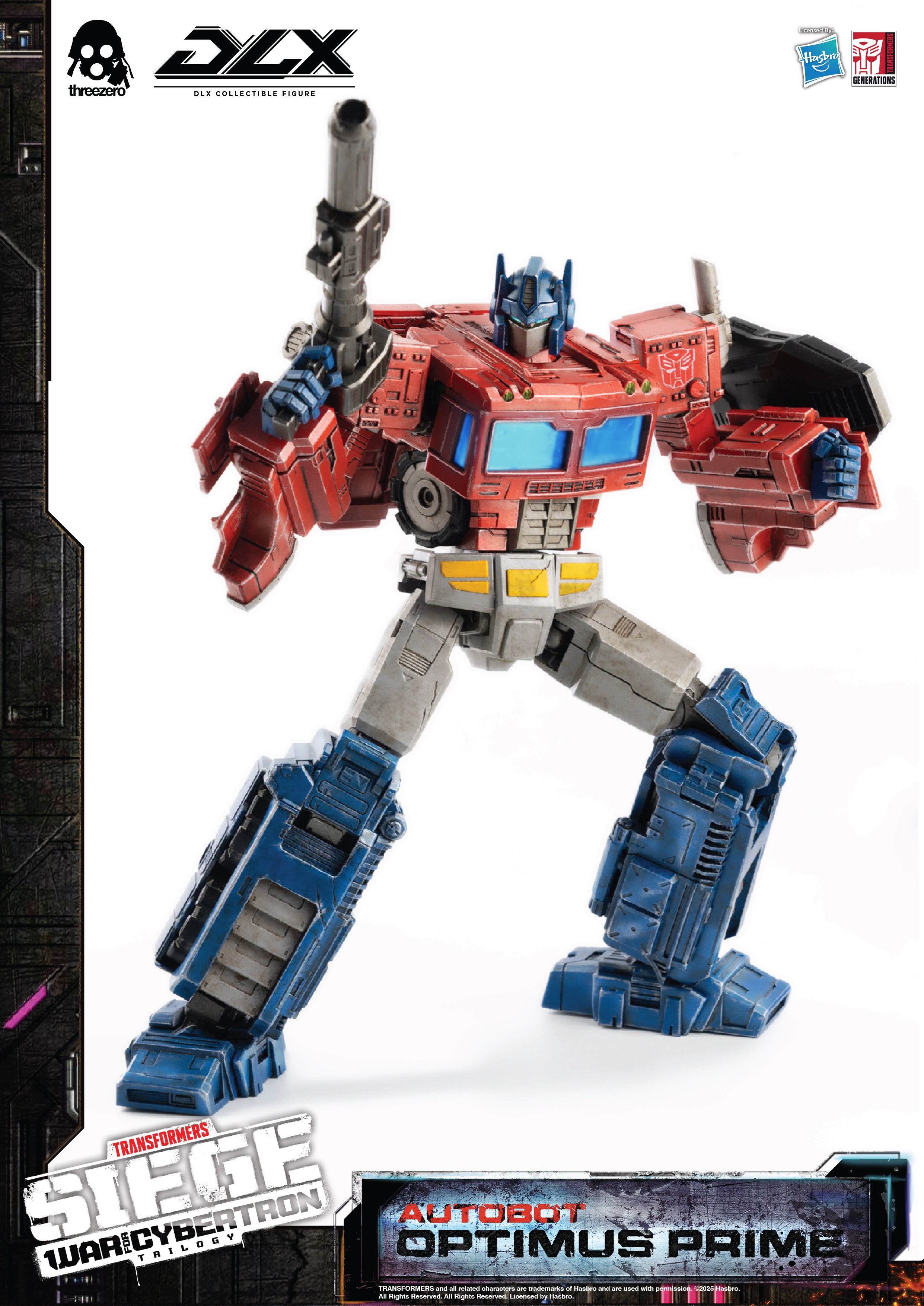 Threezero Transformers: War for Cybertron Trilogy DLX Optimus Prime、mySite、hgirdovlk