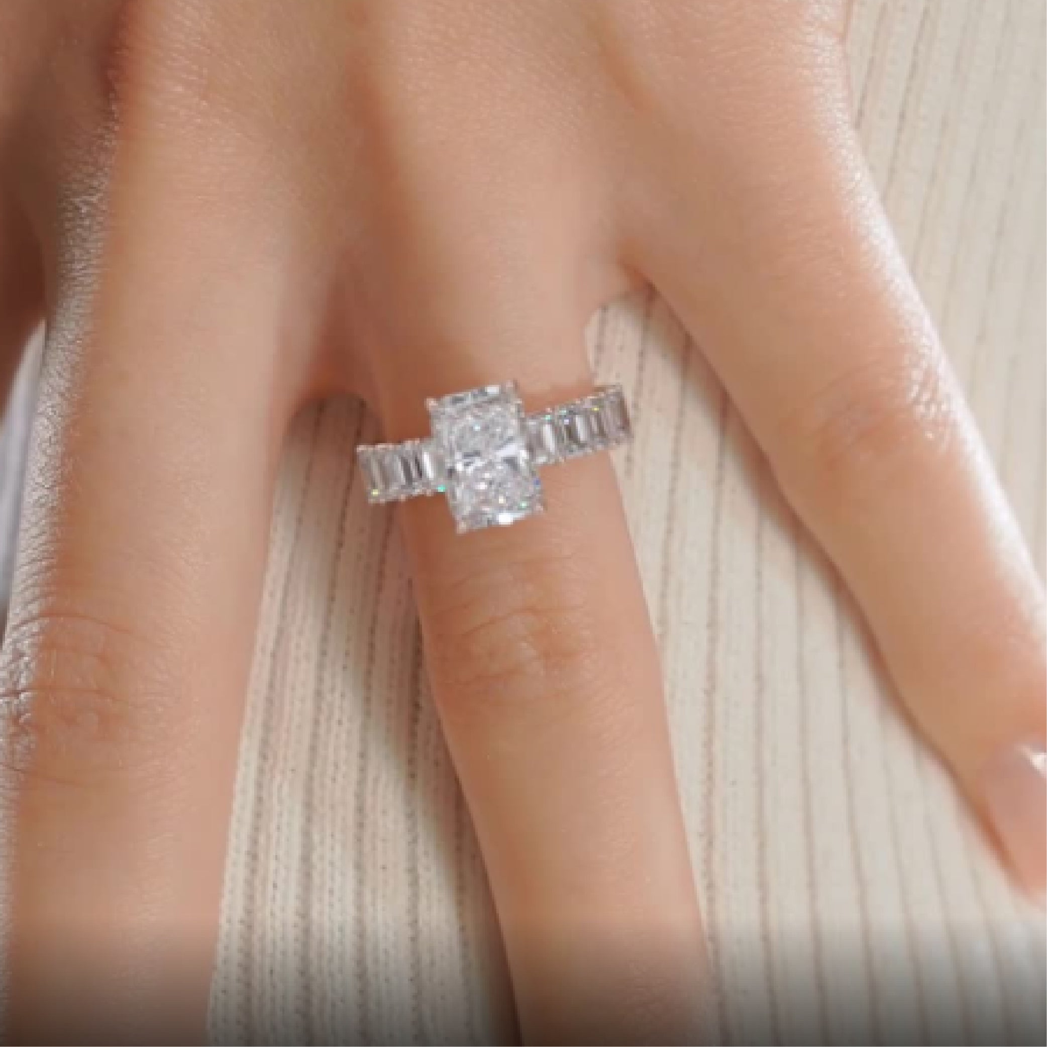 Arabella Diamond Engagement Ring -14K Rose Gold、mySite、hinf8tx79