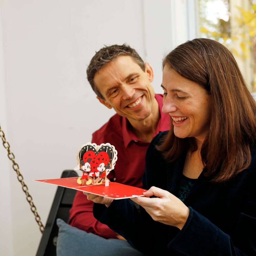 Disney's Mickey & Minnie Everything is Better with You Pop-Up Card、mySite、solidvoid