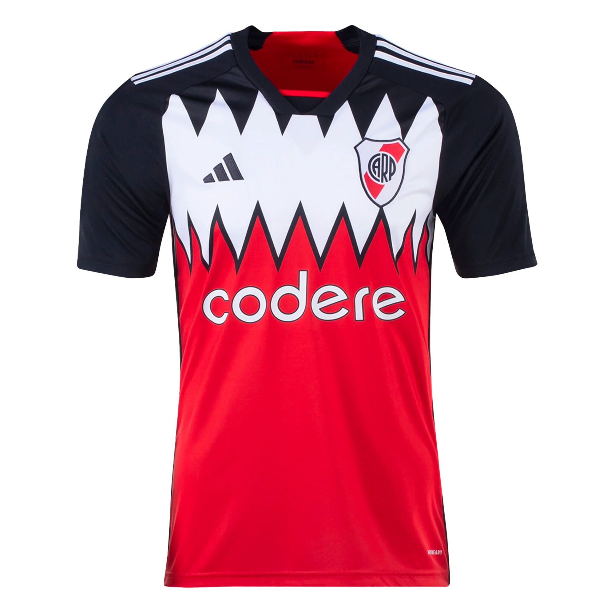 adidas Men's River Plate 2023/24 Away Jersey Black/Red、mySite、bottomscart