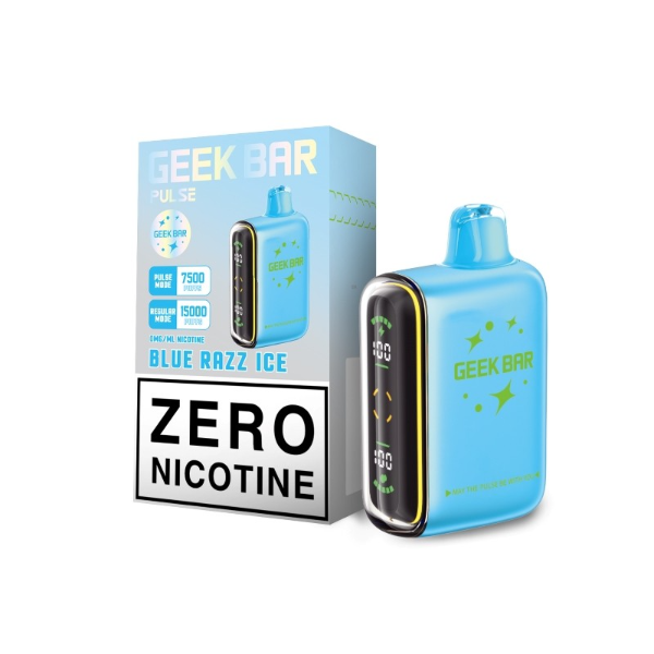 Geek Bar Pulse ZERO Nicotine 15,000 Puffs Disposable Vape 16mL、mySite、zt4zffjzw