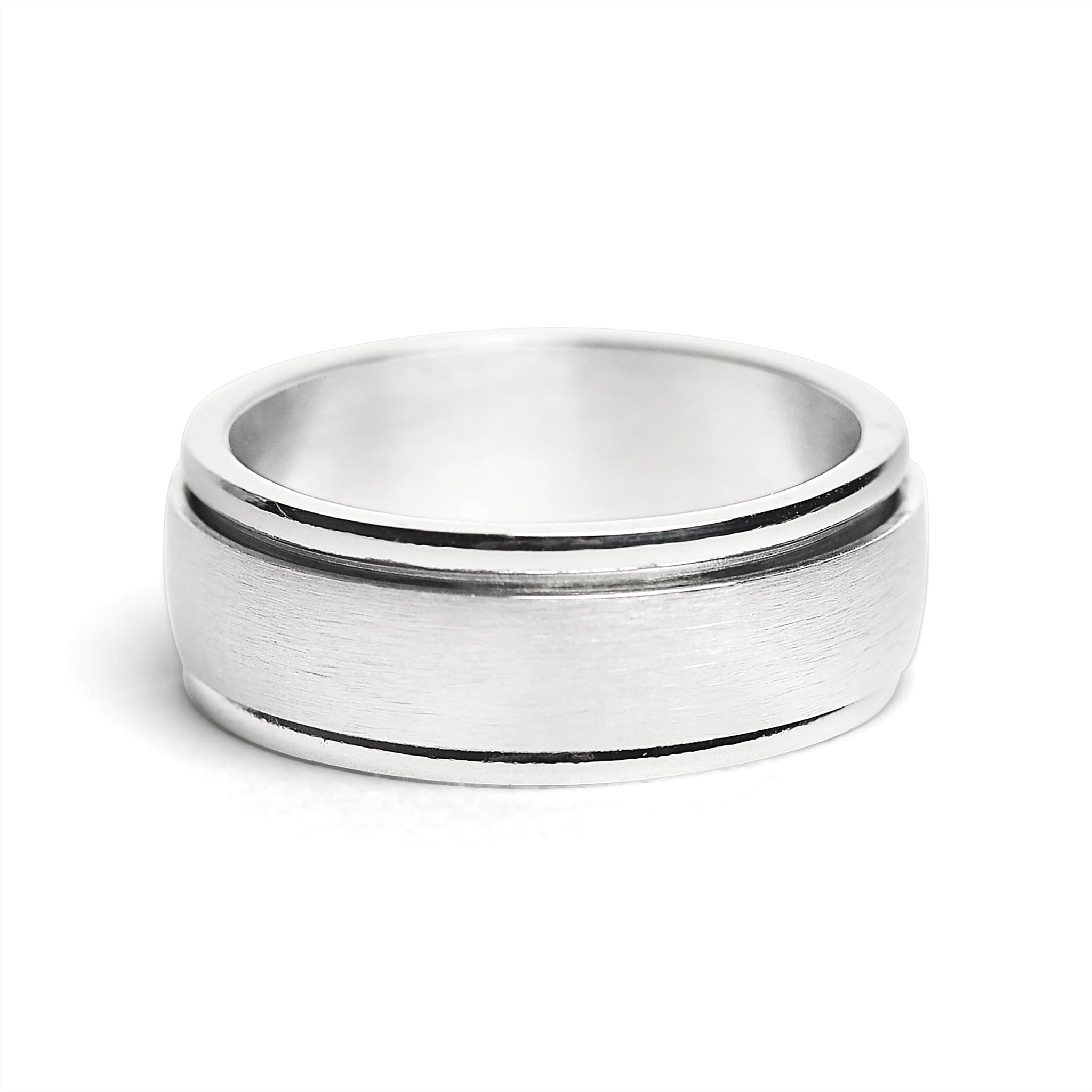 Stainless Steel Brushed Spinner Center Ring / SRJ9001、mySite、dreamappss