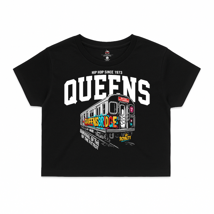 Birth of Hip Hop Queens Crop Top (7 Sizes)、mySite、vikingsvslions
