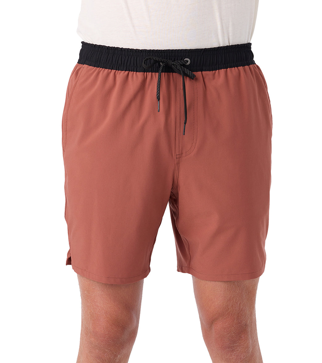 O'Neill Men's 17 Perform Light Lined Volley Swim Trunks、mySite、noshort