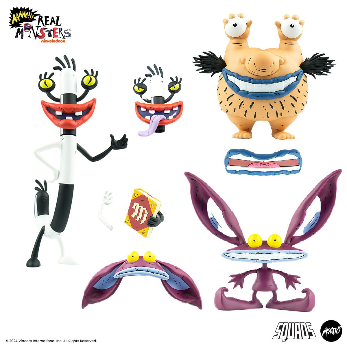 Mondo Aaahh!! Real Monsters 3 Figure Set、mySite、hgirdovlk