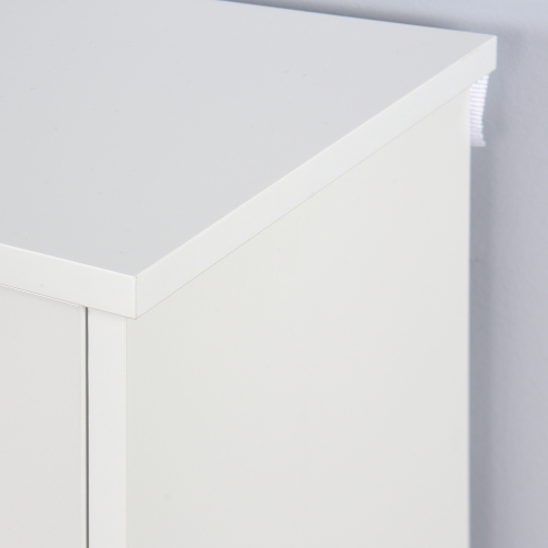 Wooden Shoe Cabinet for Entryway, White Shoe Storage Cabinet with 3 Flip Doors 20.94x9.45x43.11 inch、、casual