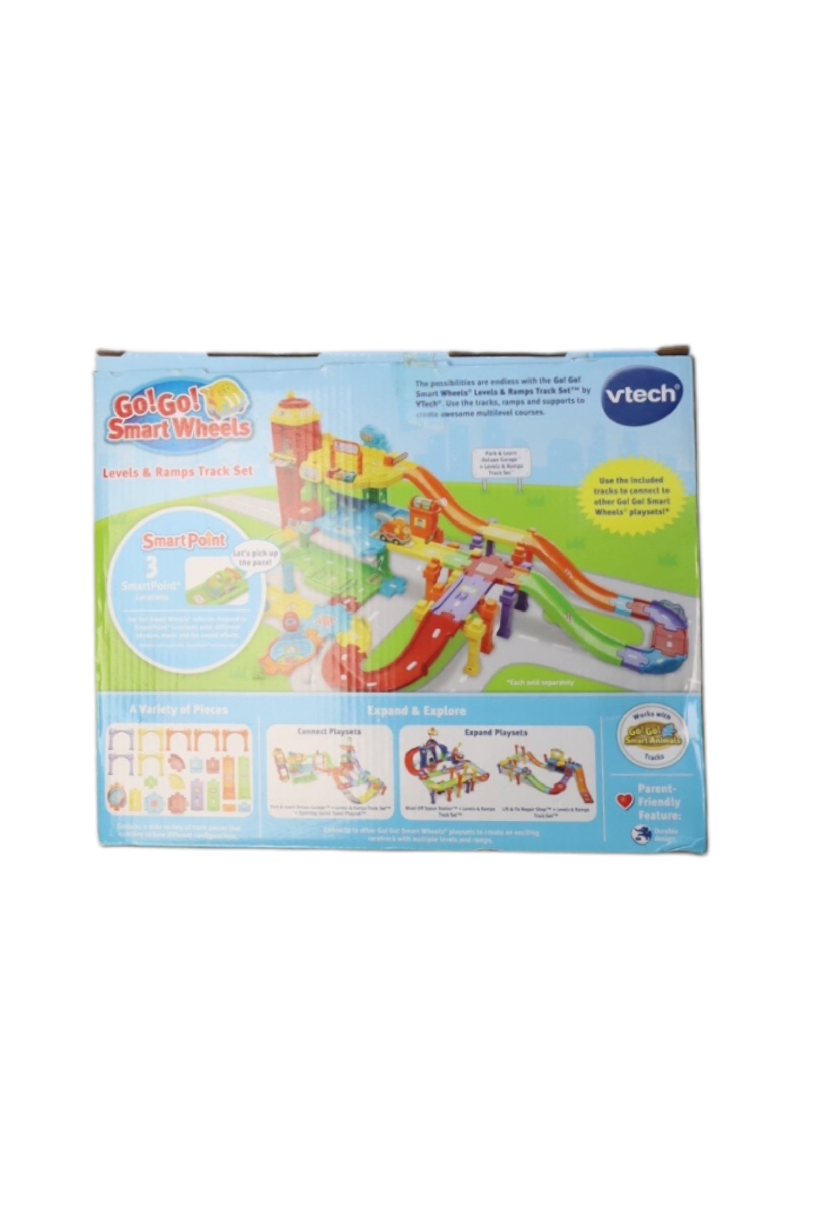 Vtech Go! Go! Smart Wheels - Levels & Ramps Track Set - O/S、mySite、g9winljtr