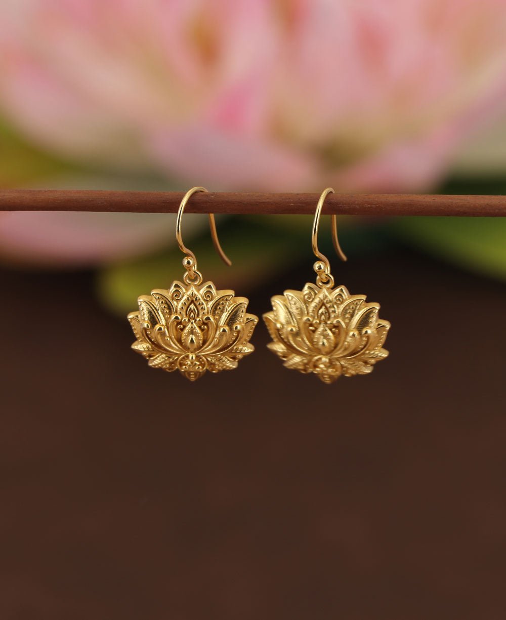 Blooming Lotus Earrings、mySite、topwebapps