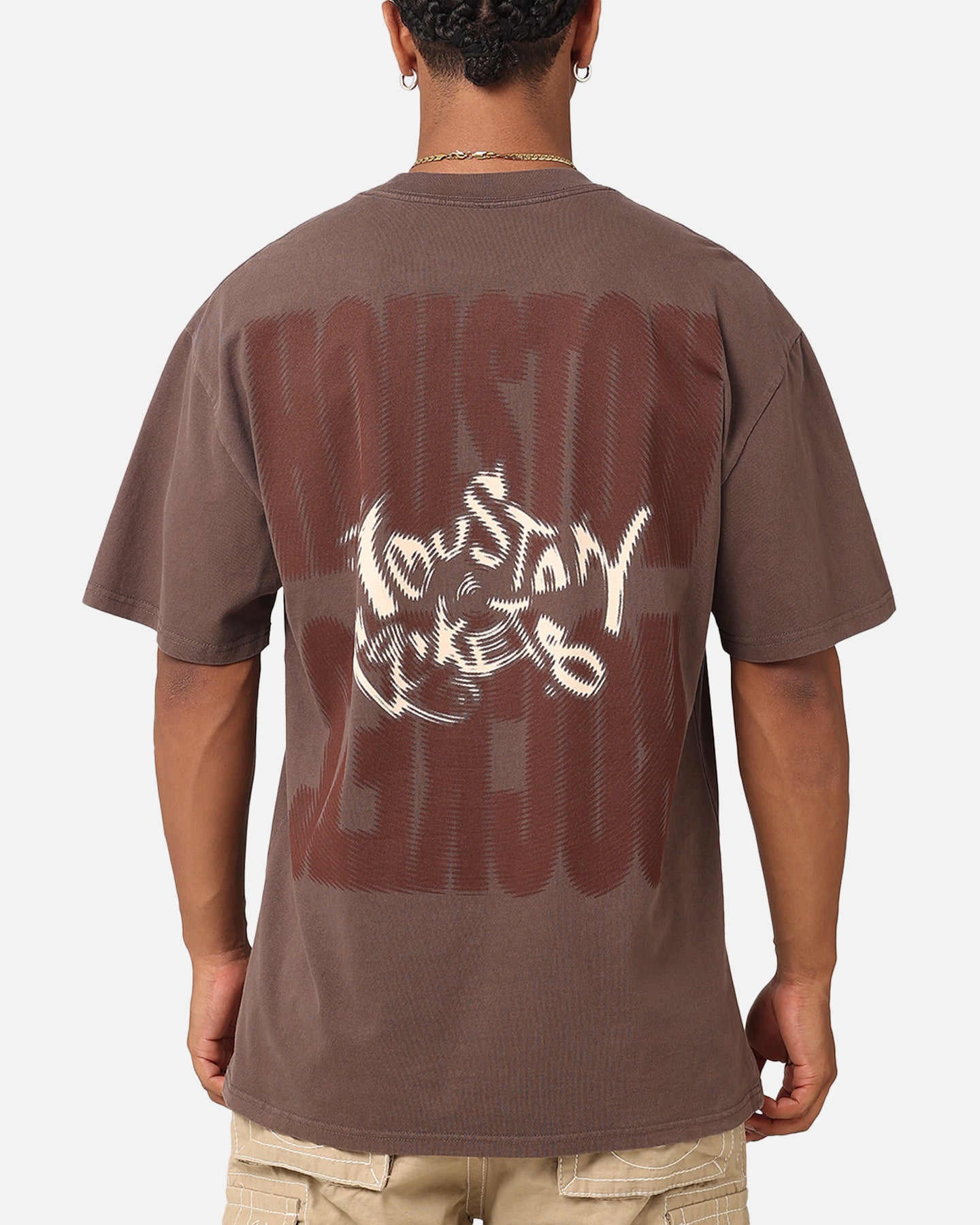 Mitchell & Ness Houston Rockets AG T-Shirt Brown、mySite、zt4zffjzw