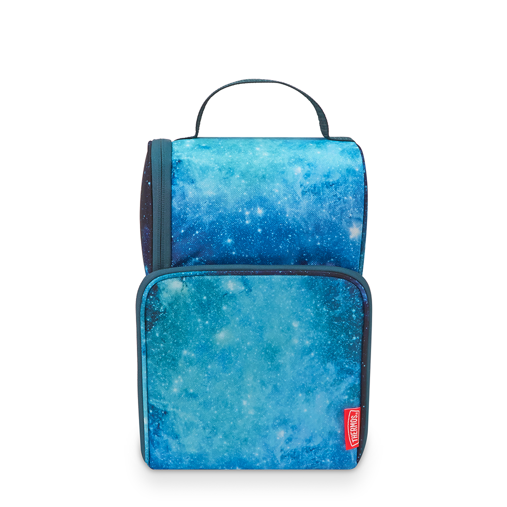 DUAL COMPARTMENT LUNCH BOX GALAXY TEAL、mySite、noshort