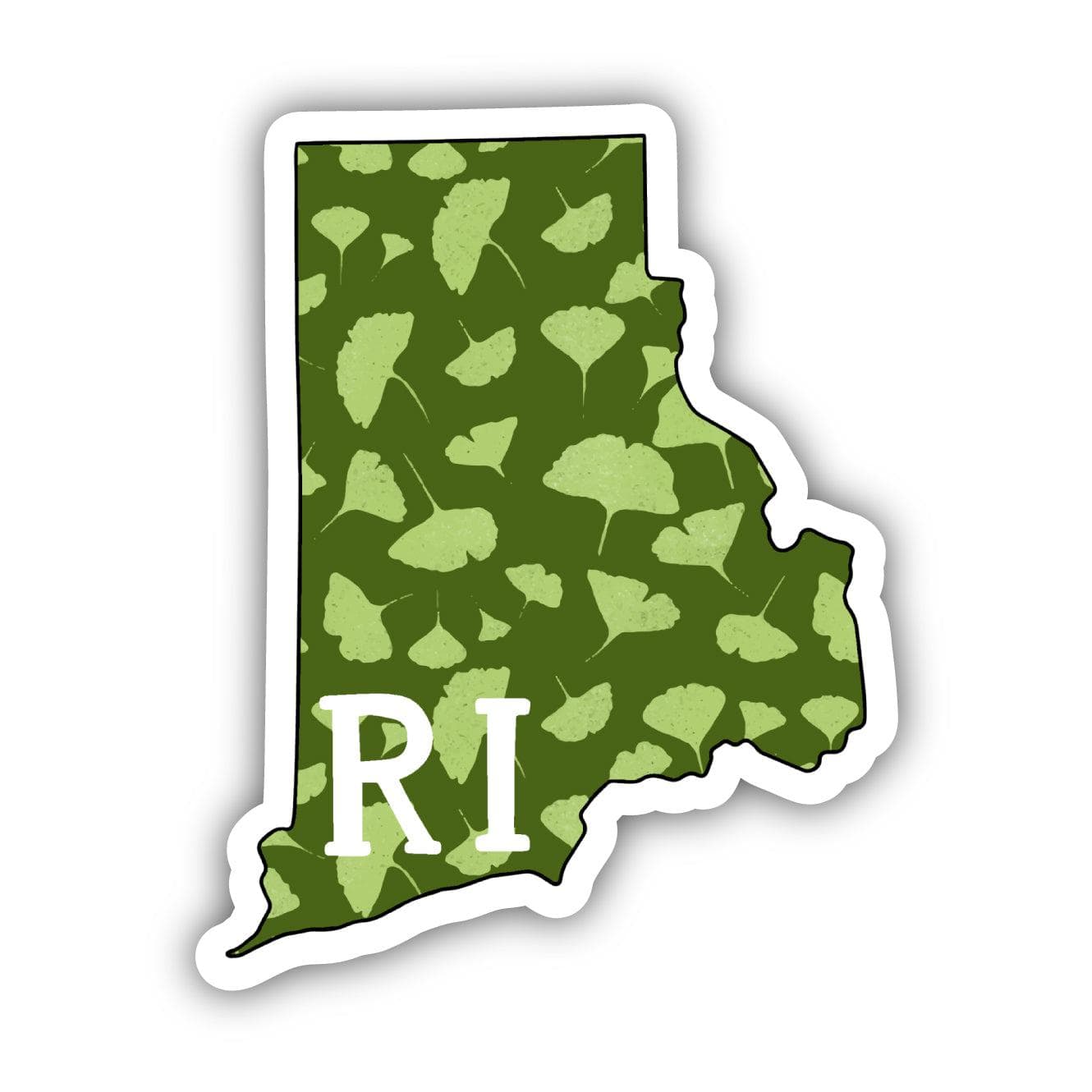  Rhode Island Green Nature Sticker、mySite、ghnorth