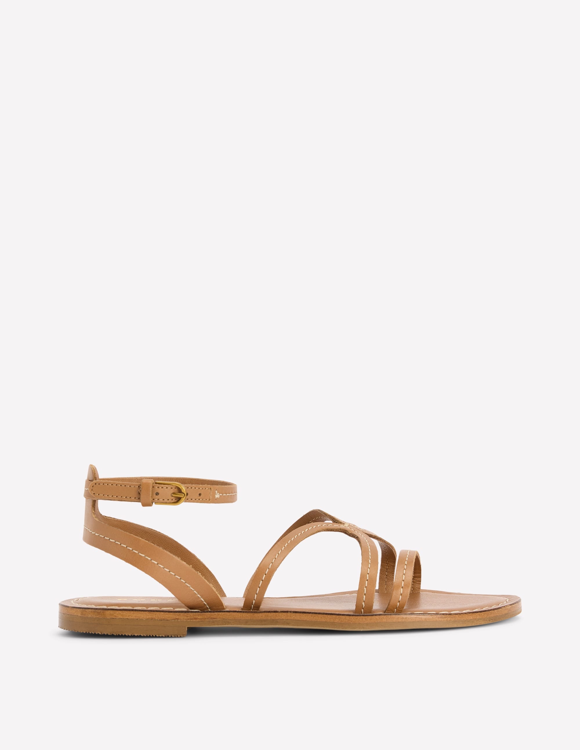  Casual Flat Sandal-Tan、mySite、ashleygrahame