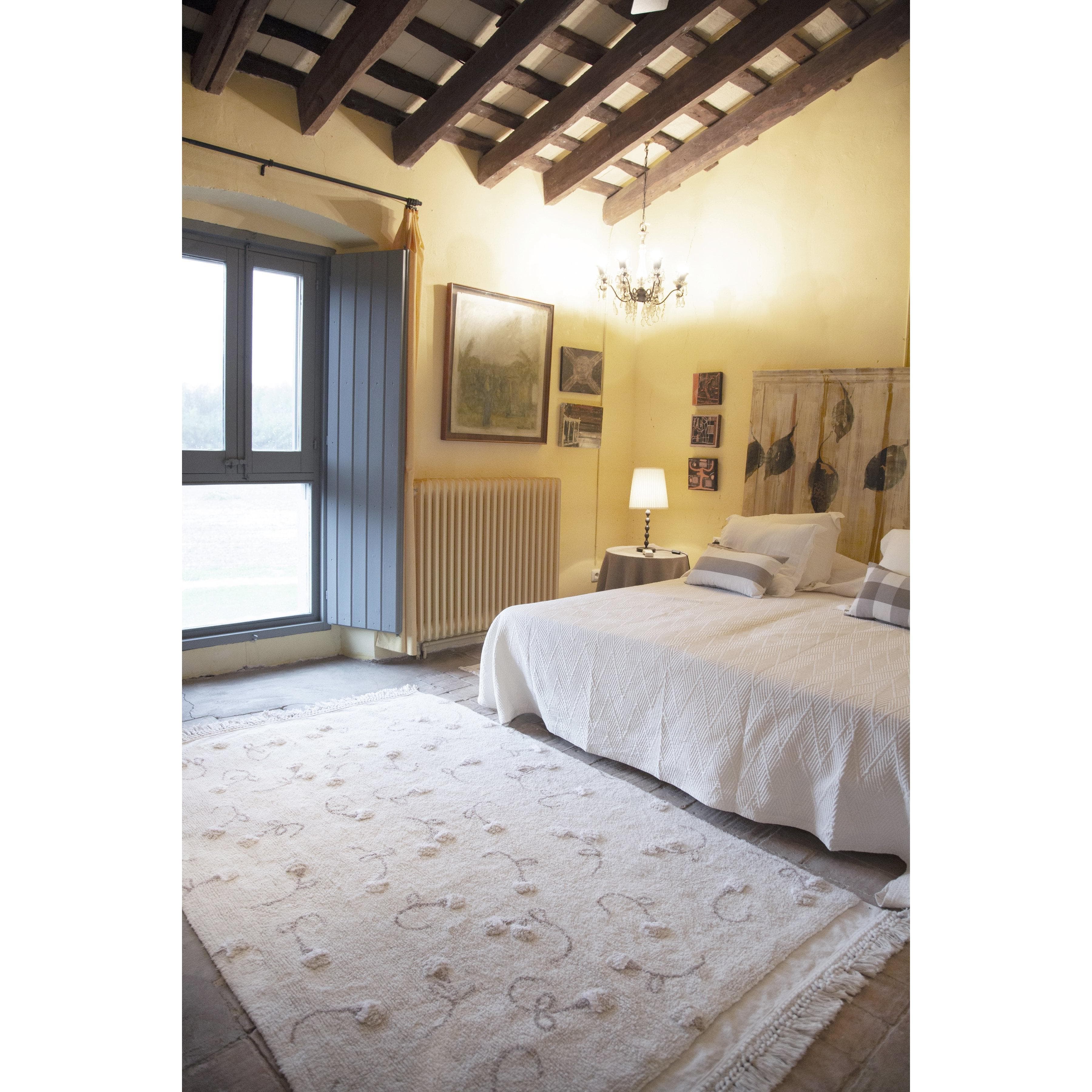 English Garden Ivory Machine Washable Area Rug、mySite、gigharbornorthrealestate