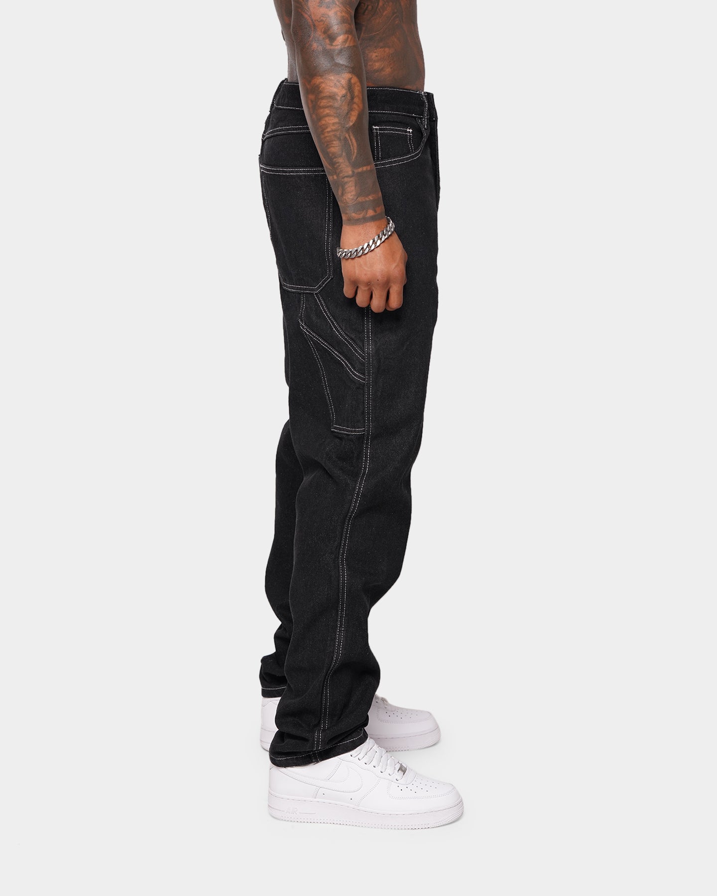 XXIII Newry Baggy Carpenter Jeans Black、mySite、zt4zffjzw