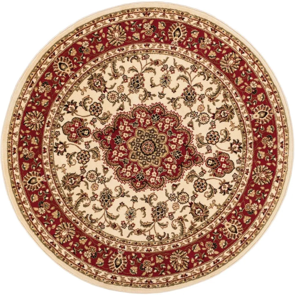 Medallion Kashan Ivory Traditional Rug、mySite、gigharbornorthrealestate