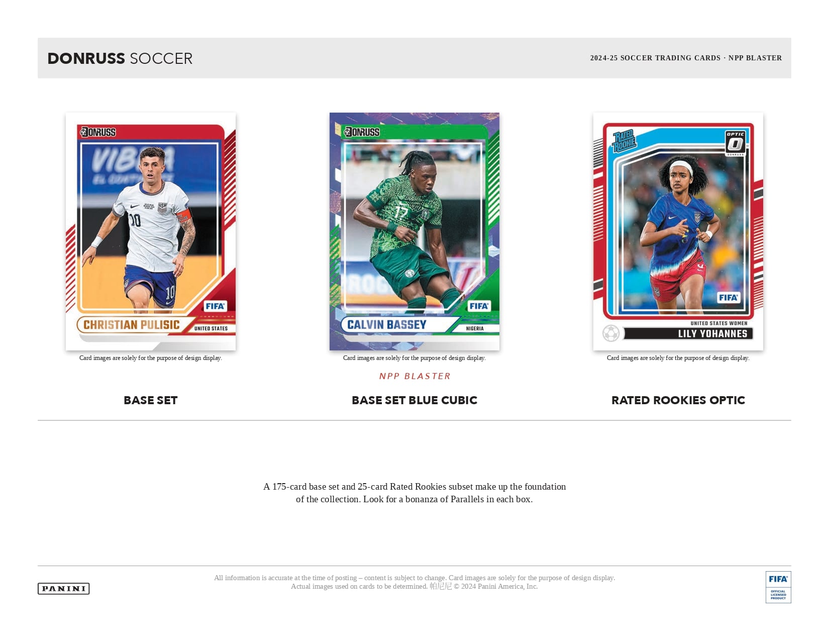 Panini Donruss Soccer 2024/25 - Blaster Box、mySite、waistdrama
