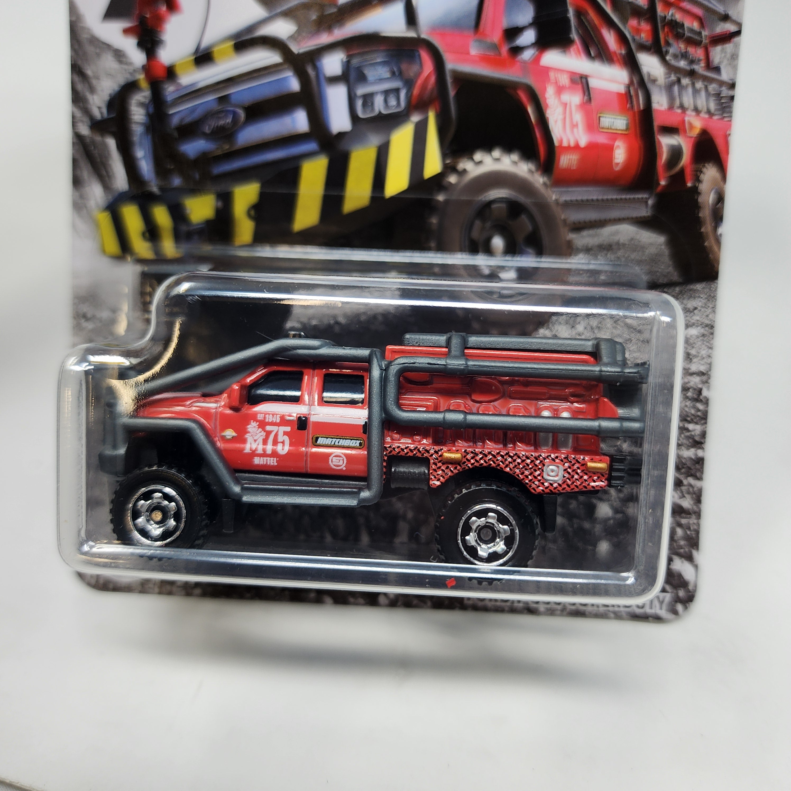 Ford F-350 Superduty 75 Years * Red * Matchbox Basic、mySite、hgirdovlk