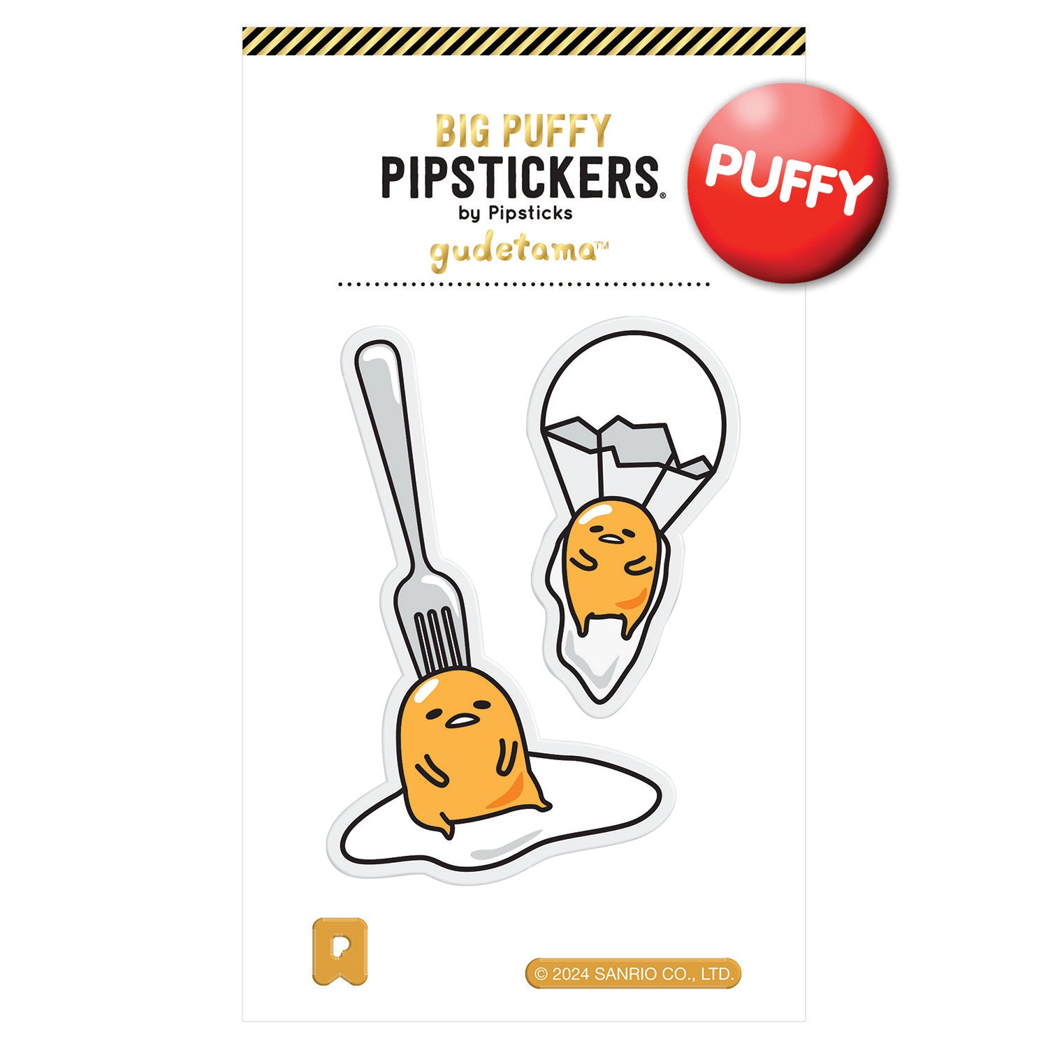  Big Puffy Gudetama Oh Well Sticker、mySite、ghnorth
