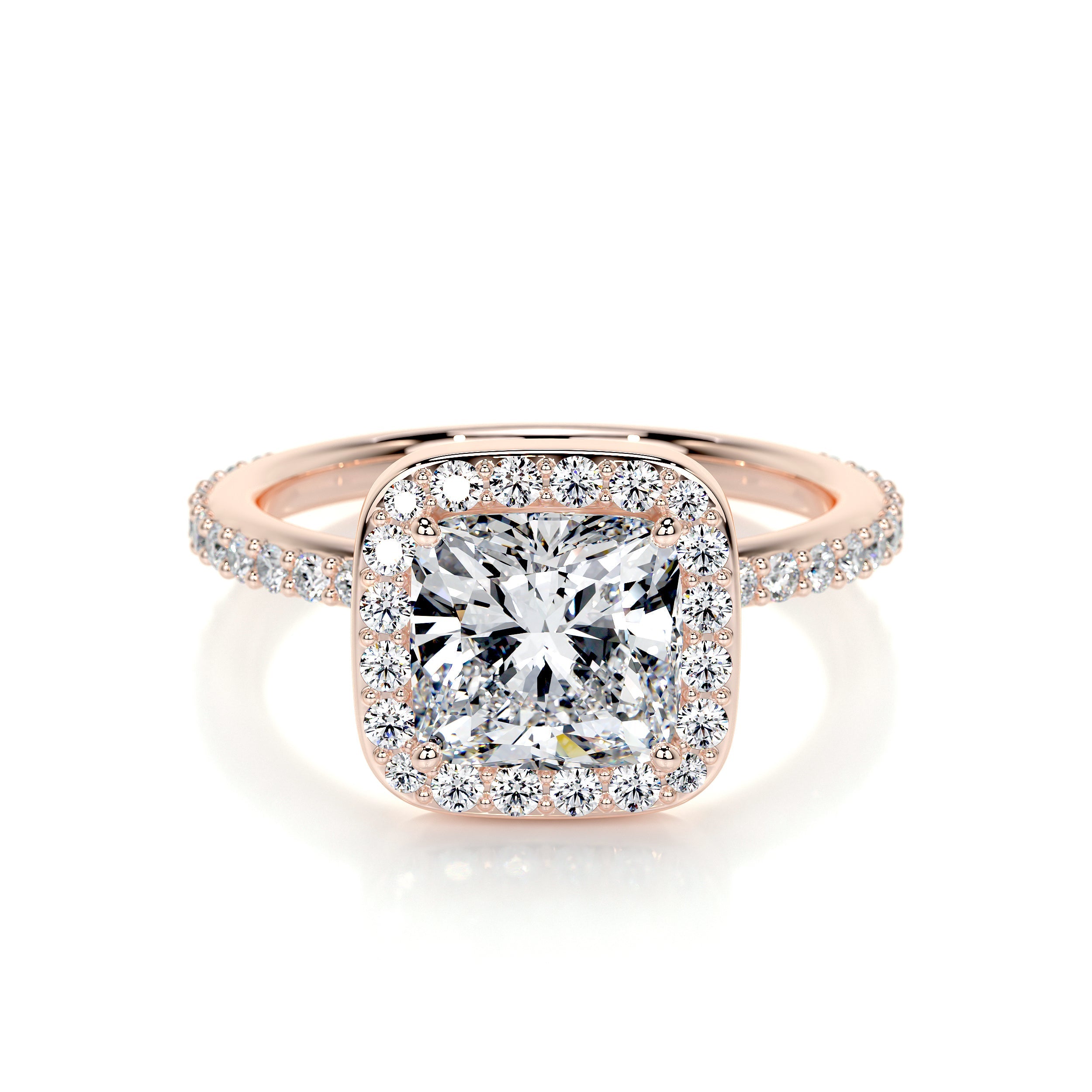 Paula Lab Grown Diamond Ring -14K Rose Gold、mySite、hinf8tx79