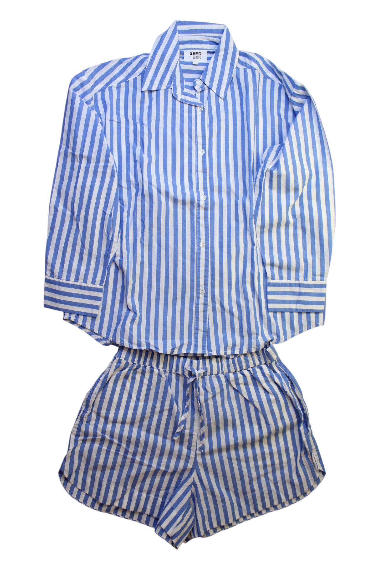 Seed Striped Pyjama Set 12Y、mySite、g9winljtr