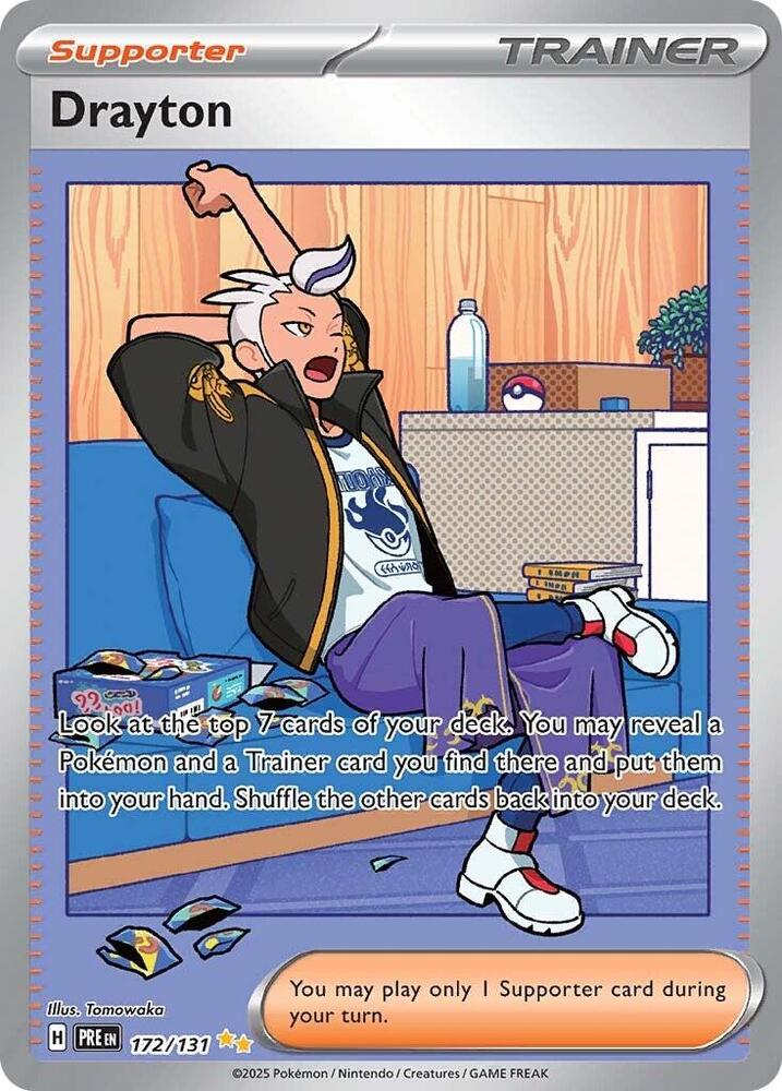 Drayton (172/131) Scarlet & Violet: Prismatic Evolutions、mySite、waistdrama