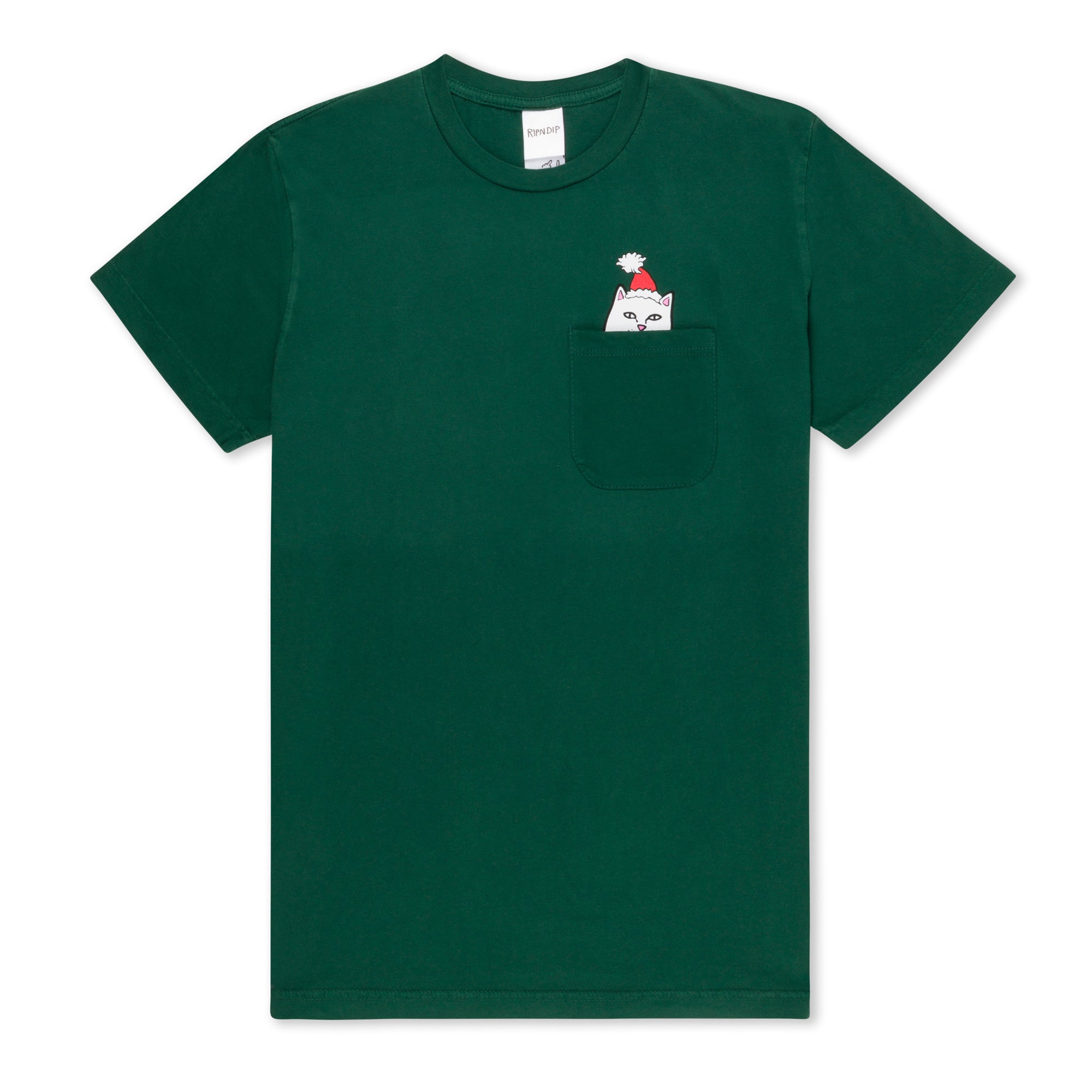  Lord Santa Pocket Tee (Hunter Green)、mySite、merchandisen