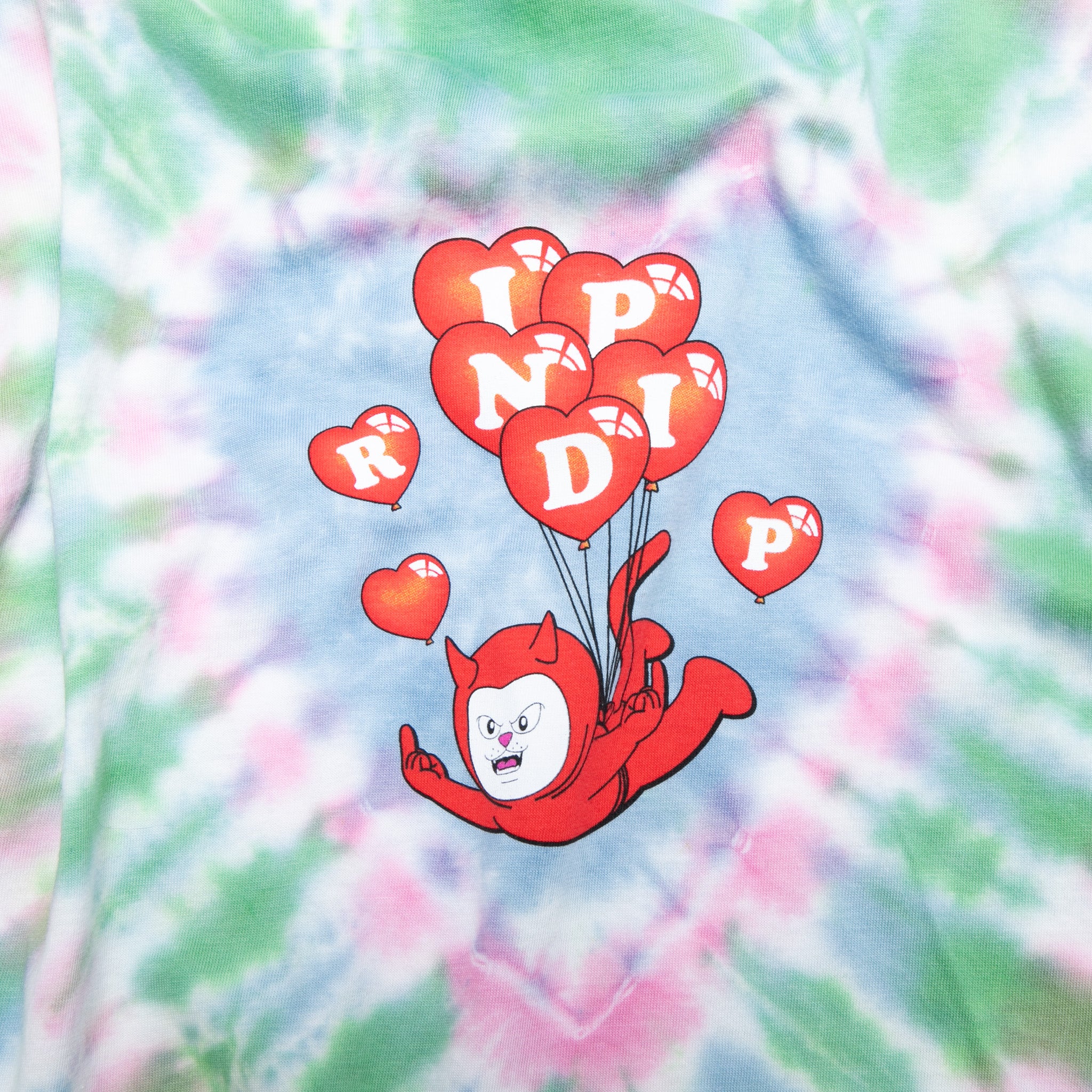  Cupids Nightmare Tee (Blue/Pink Heart Dye)、mySite、merchandisen