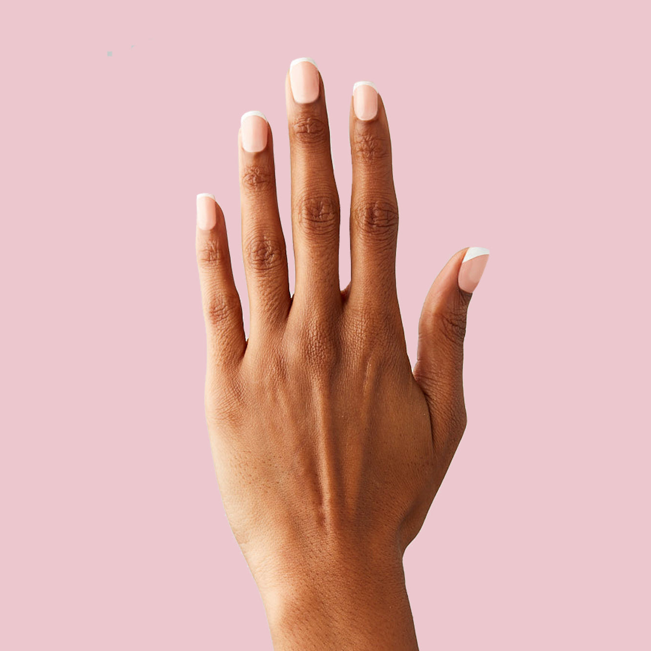 Classic French - Press-On | Extra Short | Squoval、mySite、solidvoid