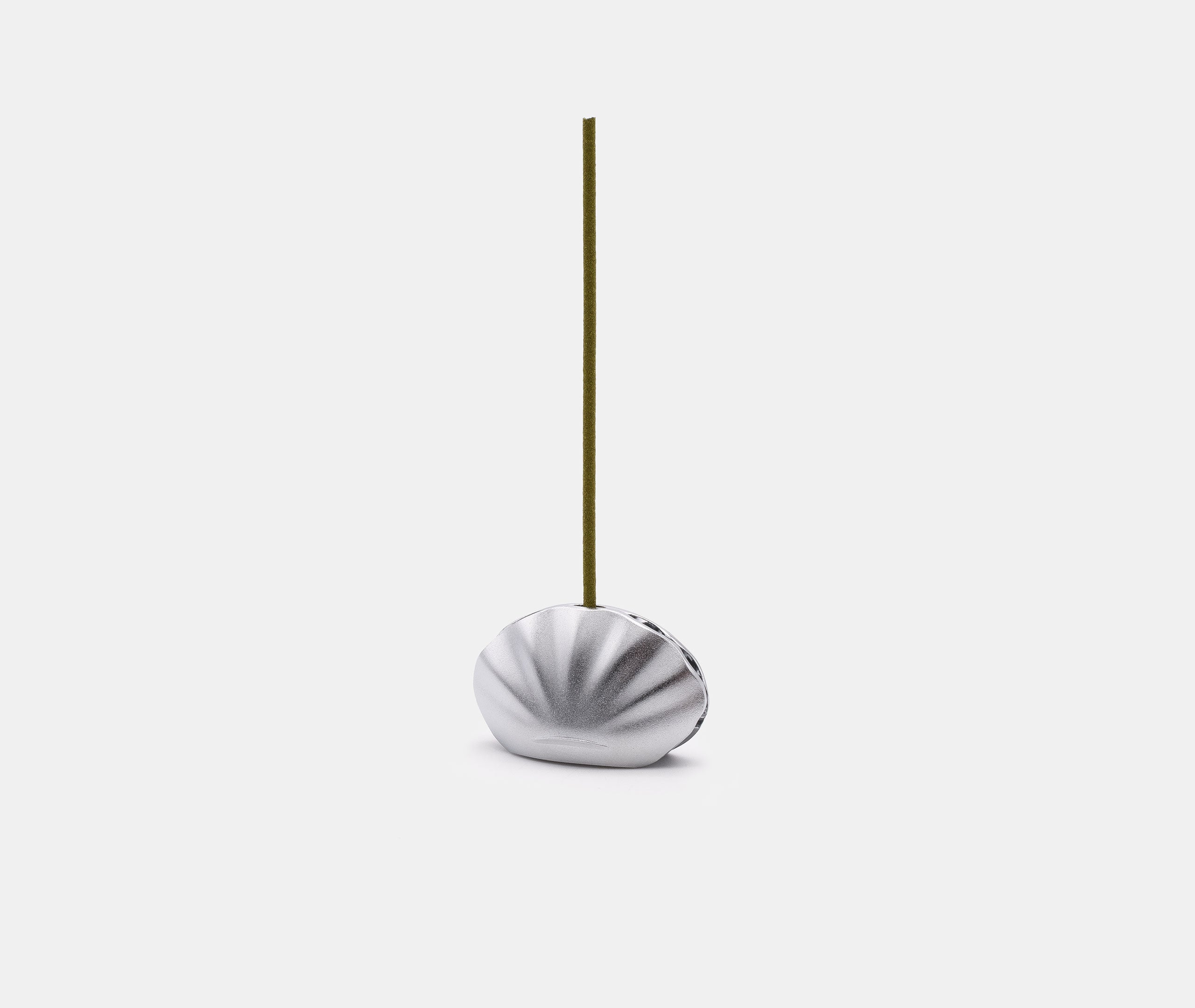 Kolip Shell Incense Holder - Silver、mySite、topwebapps