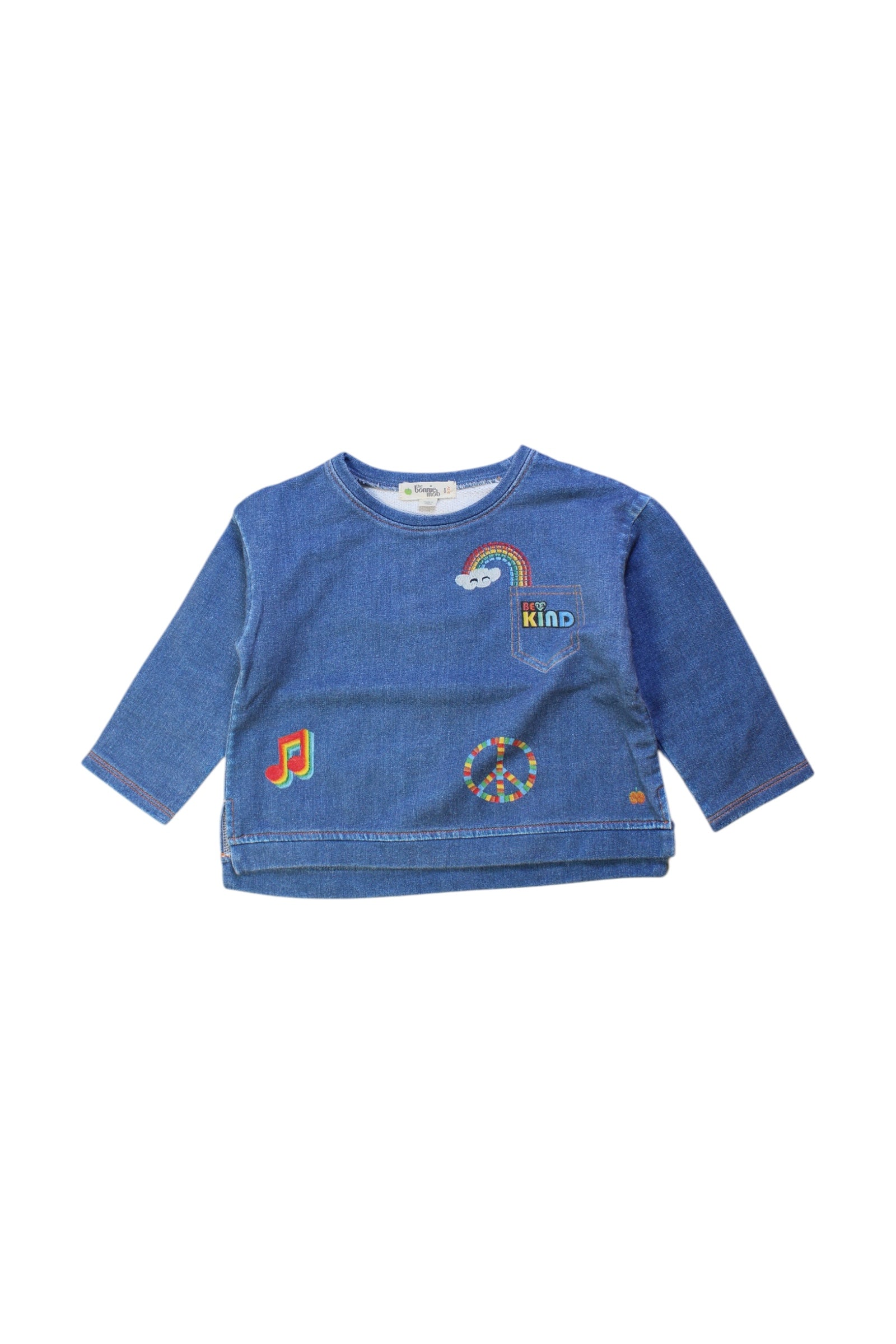 The Bonnie Mob Embellished Long Sleeve Top 2-3T、mySite、g9winljtr