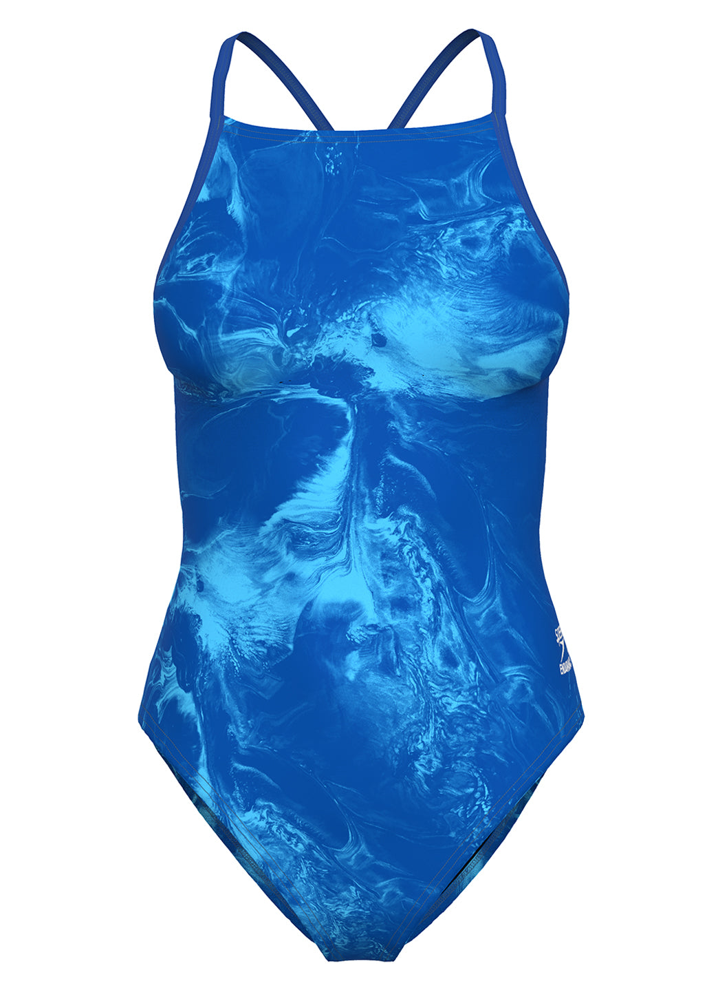 Speedo Women's Lunar Storm Crossback One Piece Swimsuit、mySite、noshort