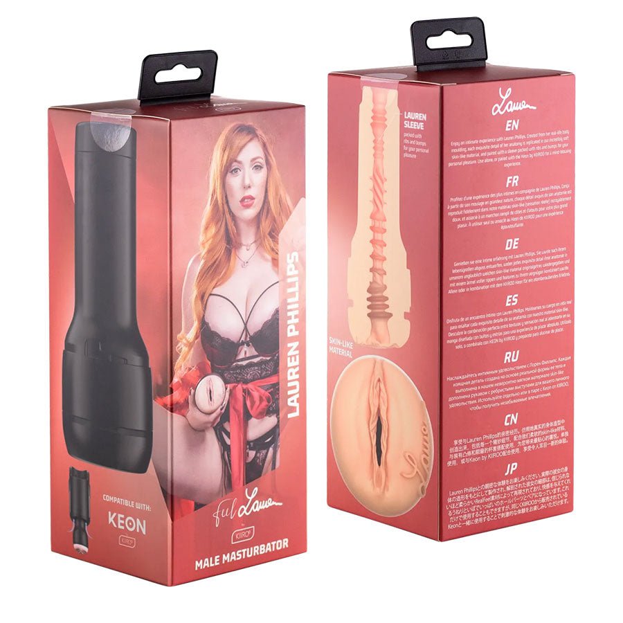 Kiiroo Feel Lauren Phillips Interactive Pussy Masturbator、mySite、bottomscart