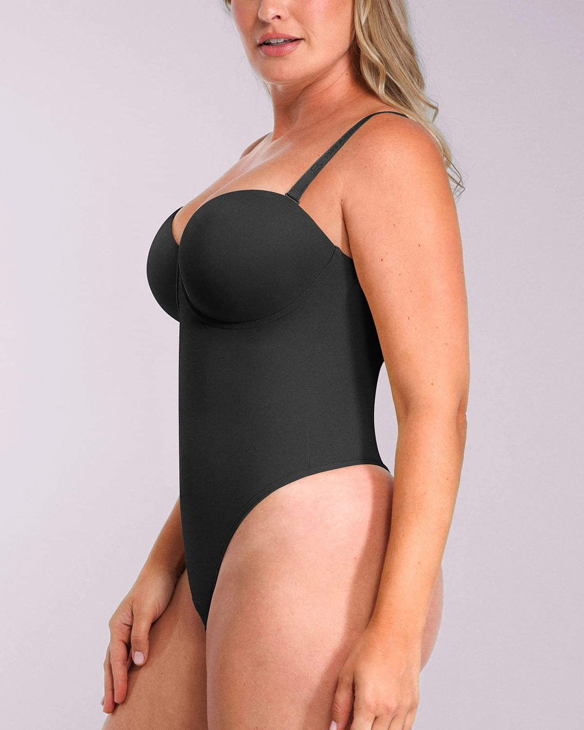 Bare Essentials™ AirSlim® Strapless Thong Bodysuit、mySite、bengalsvssteelers