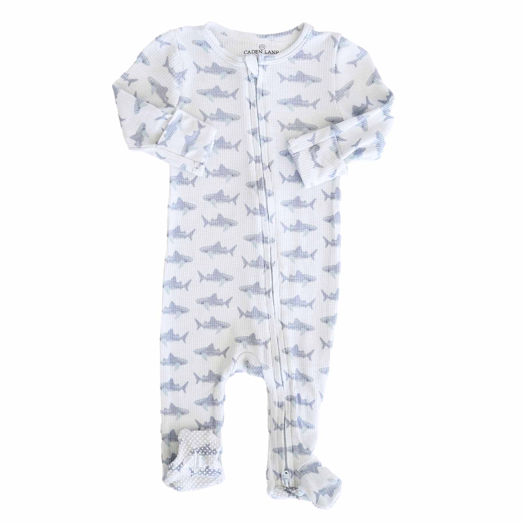  Beachy Bamboo Waffle Zipper Footies、mySite、layawaytickets