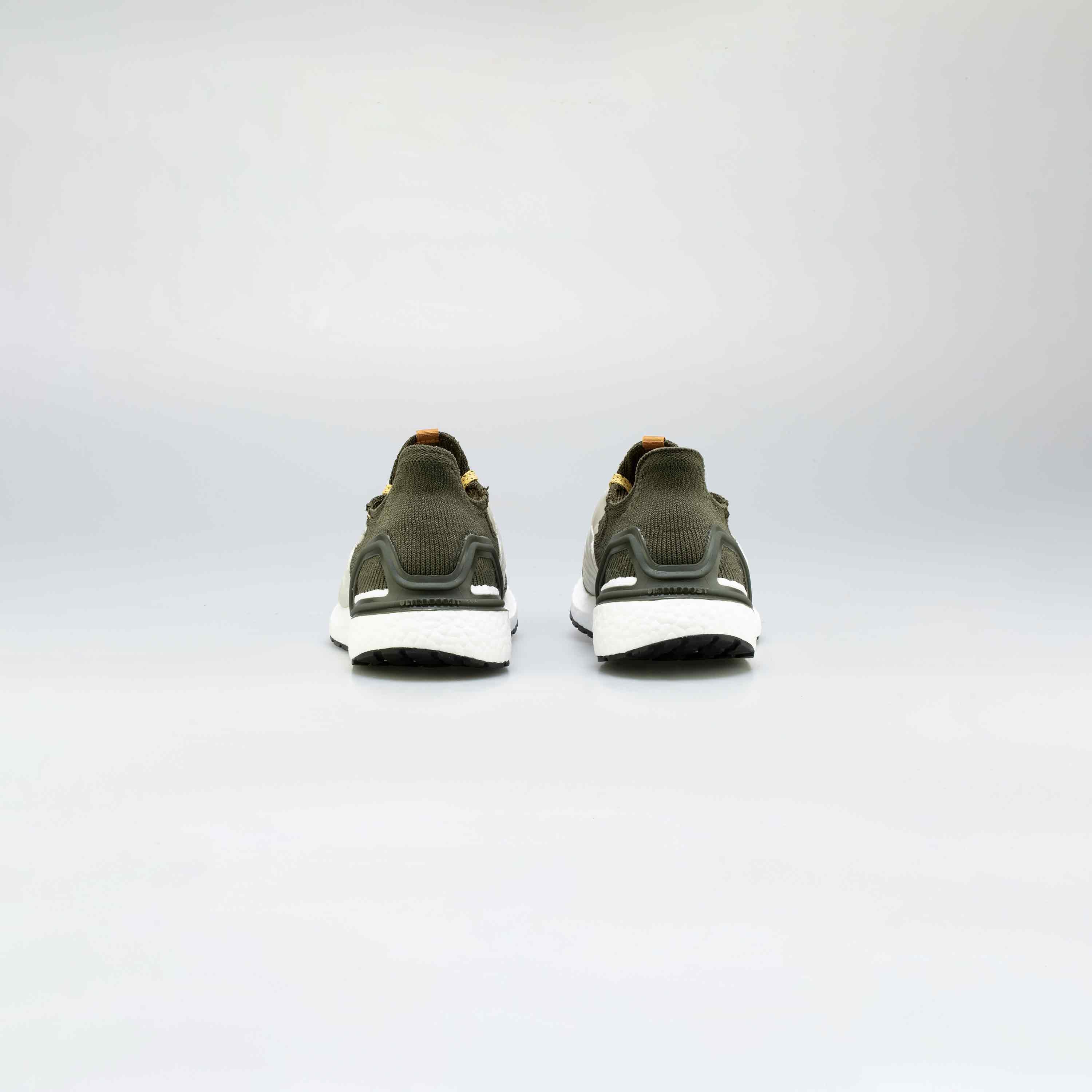 Wood Wood X adidas Ultraboost 2019 Mens Running Shoe - Green/White、mySite、dreamappss