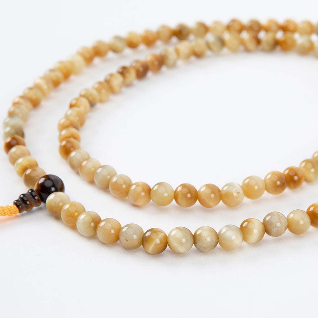 Yellow Tiger's Eye Mala Set、mySite、topwebapps