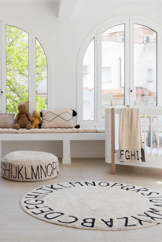 KNITTED BLANKET ABC NATURAL - BLACK、mySite、gigharbornorthrealestate