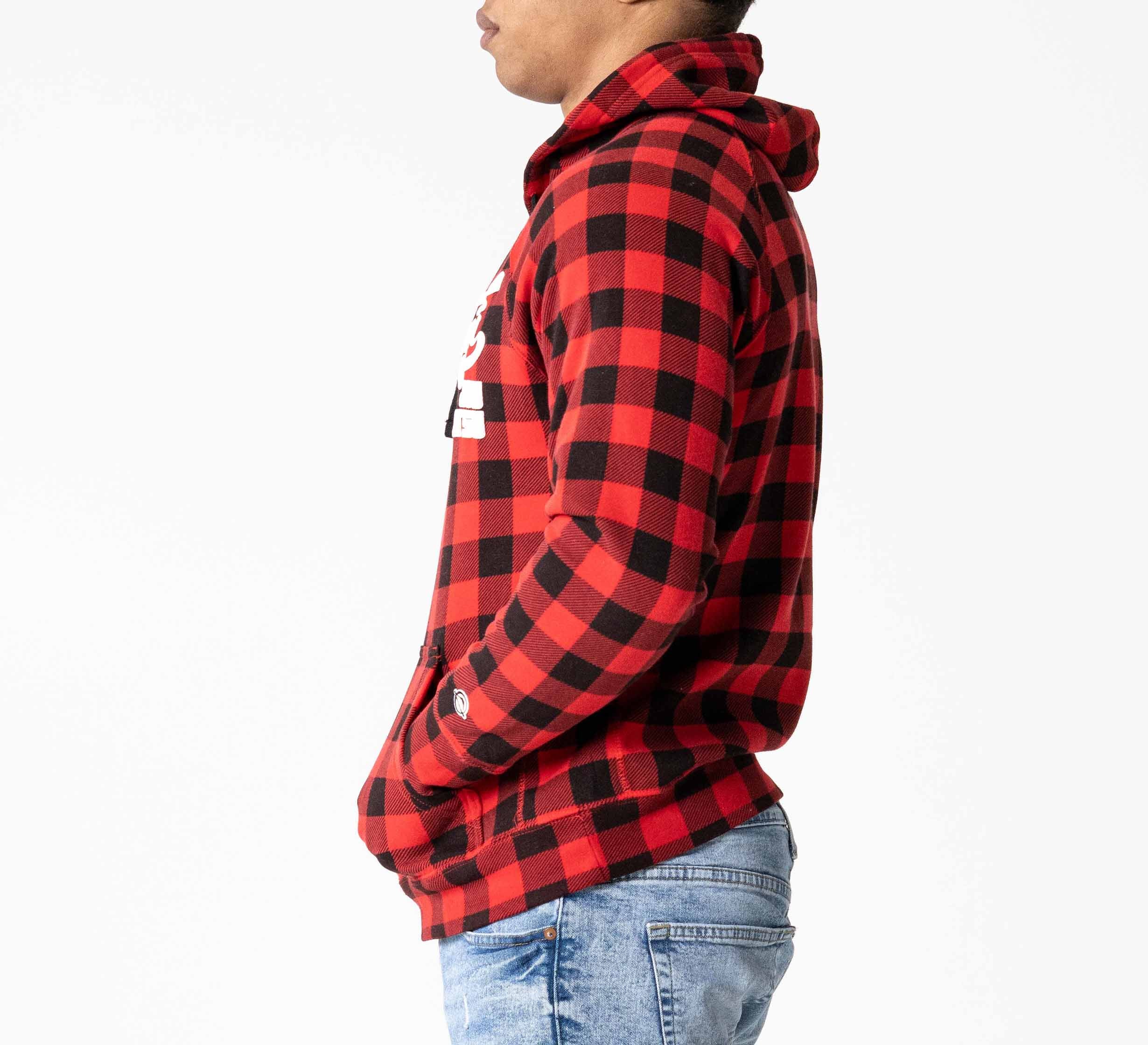 Signature Hoodie Red Plaid、mySite、gigharbornorthrealestate