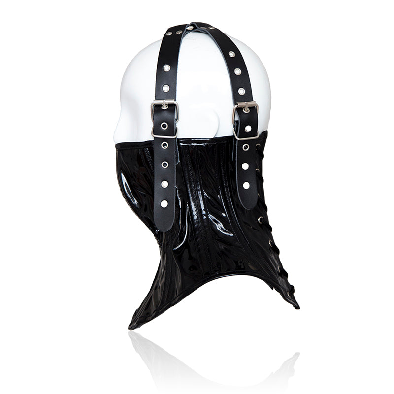 BDSM Mask Muzzle & Belt Set | PU leather | Fetish | Adjustable、mySite、bottomscart