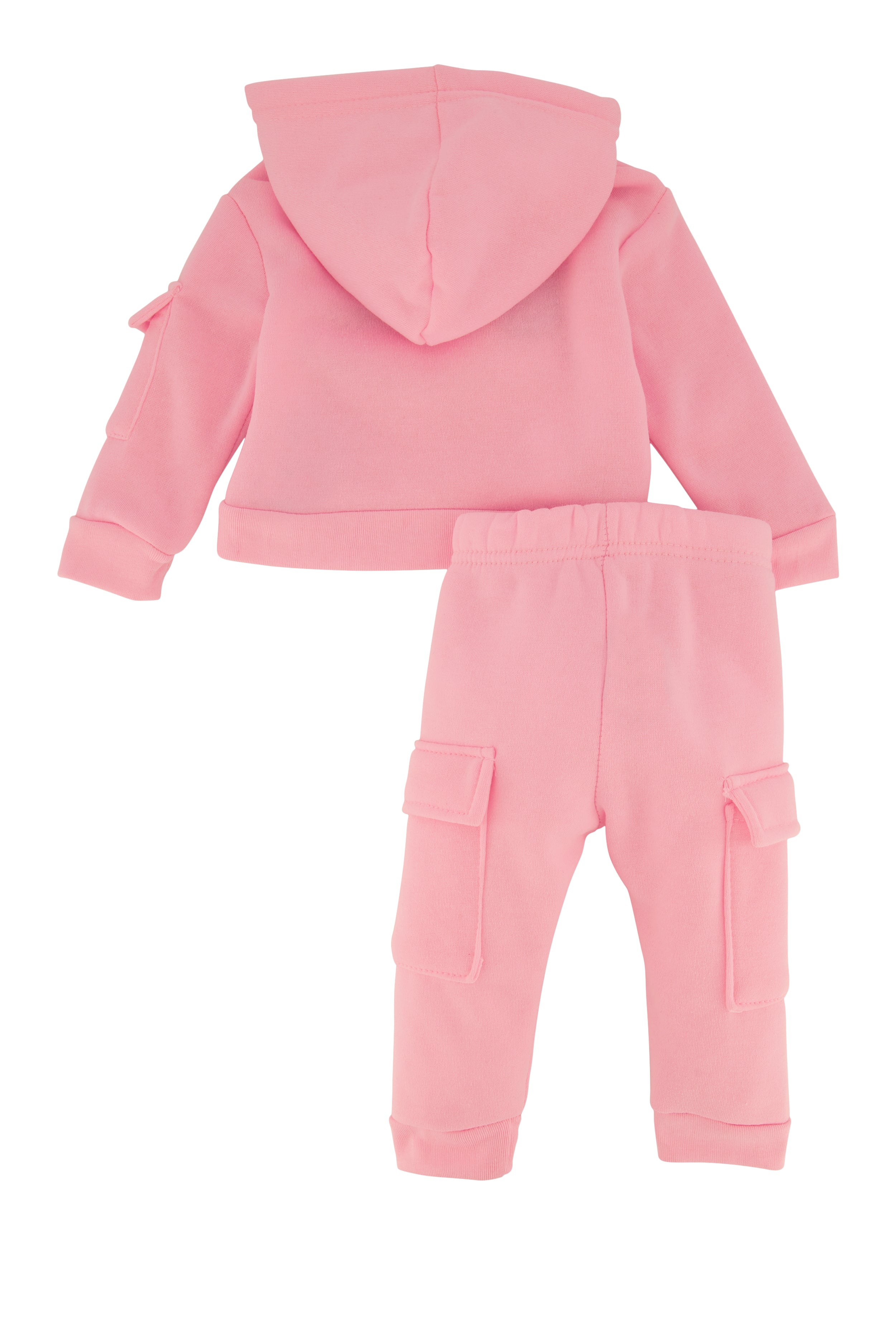 Baby Girl 0-9M Totally Cute Chenille Graphic Hoodie and Joggers、mySite、camillekostekn