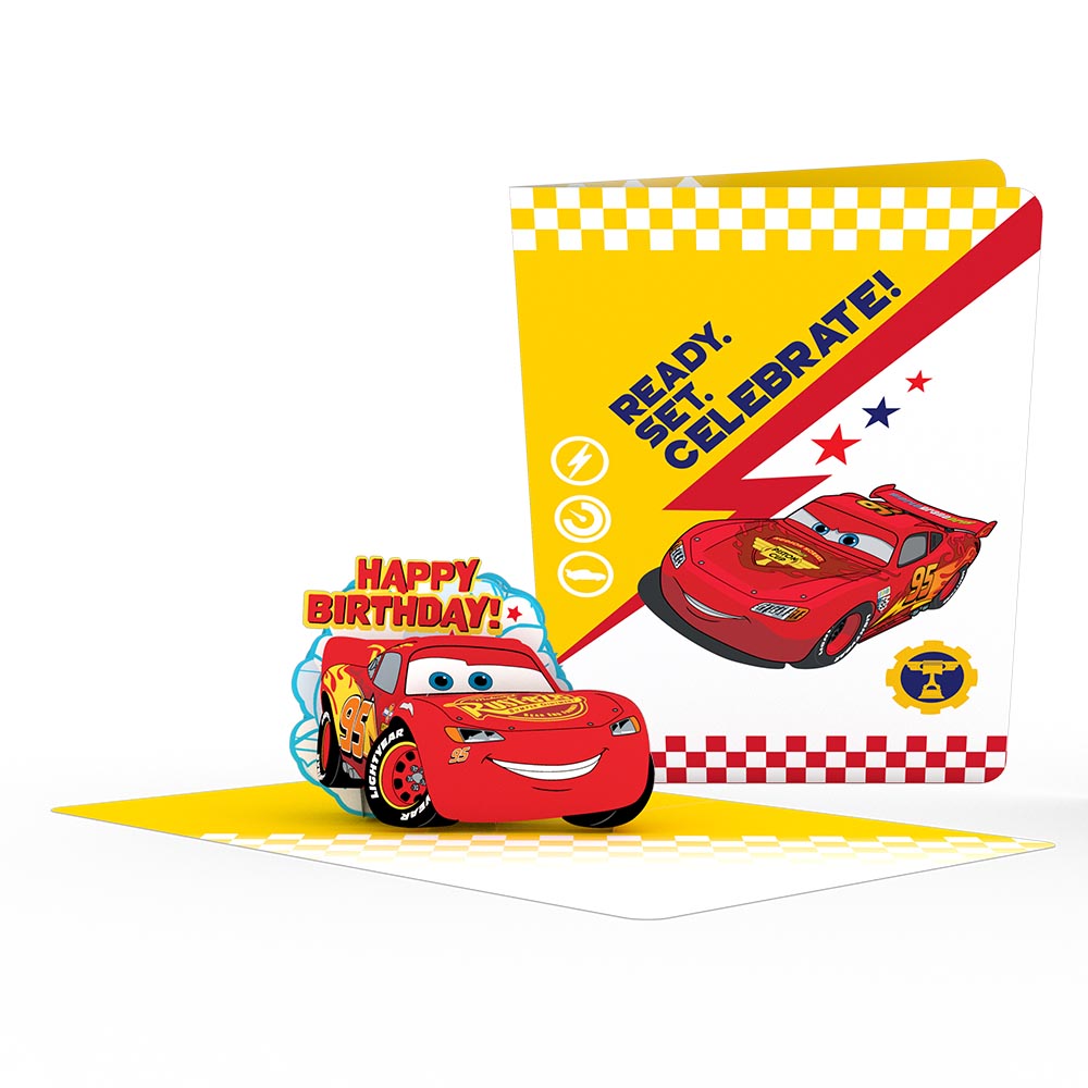 Playpop Card™: Disney Pixar Cars: Lightning McQueen Birthday、mySite、solidvoid