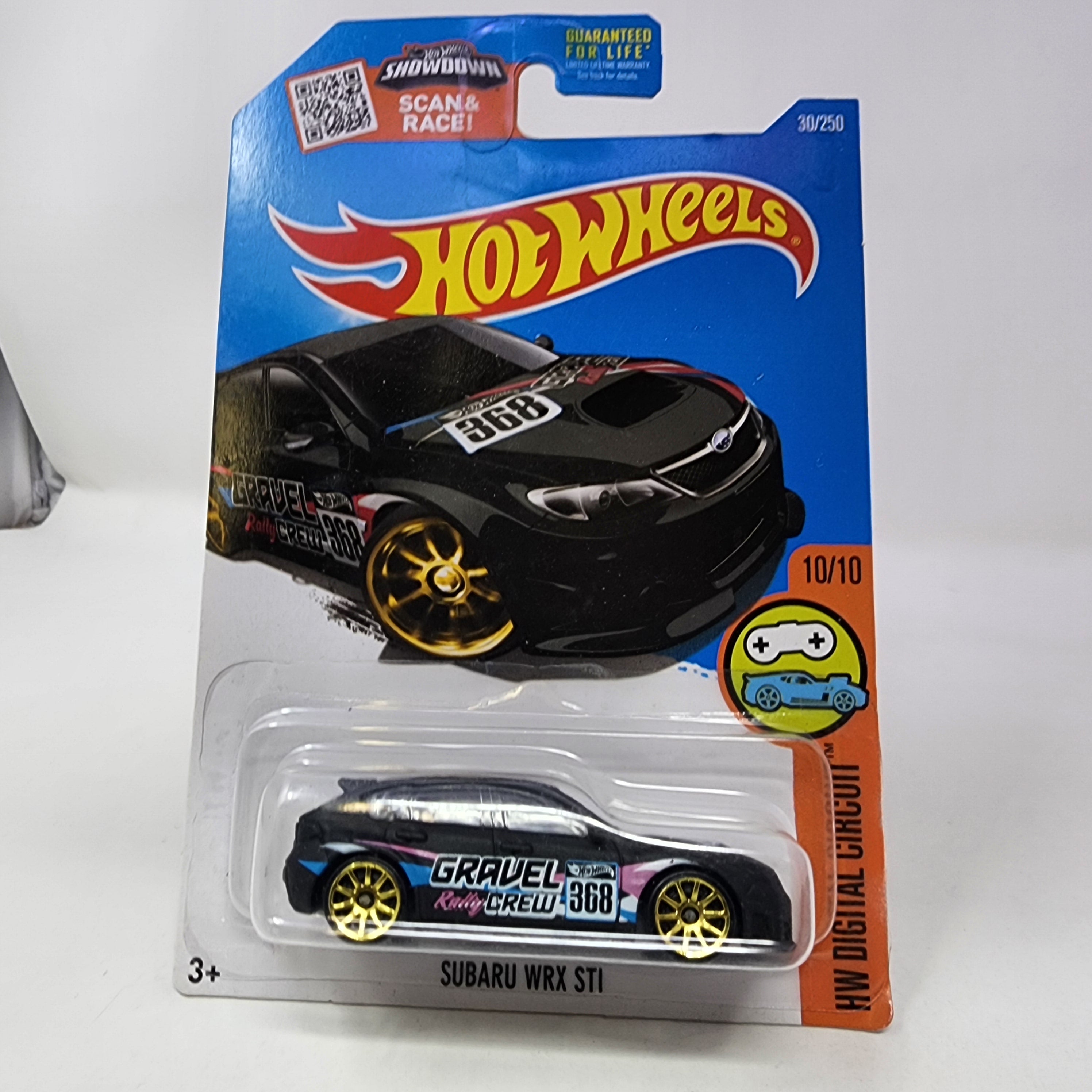Subaru WRX STI #30 * Black Kmart Only * 2016 Hot Wheels、mySite、hgirdovlk