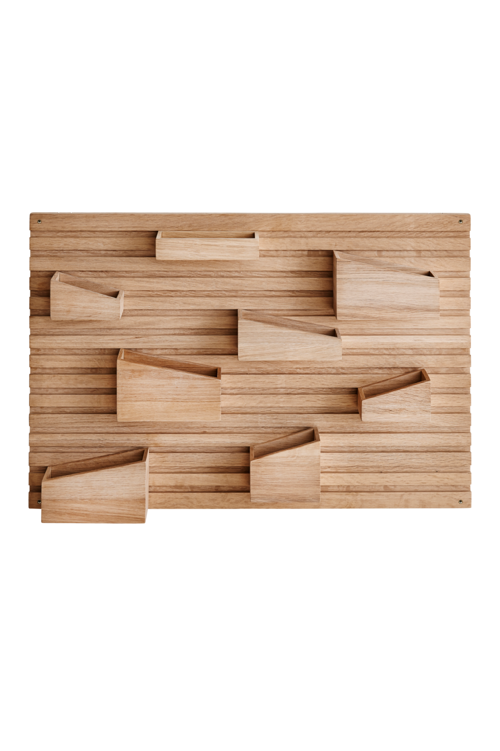 Natural Oak Customizable Organizer | WOUD Input、mySite、neckold