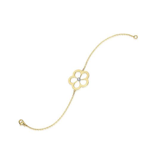 Gumuchian G. Boutique 18k Yellow Gold Diamond Daisy Bracelet、mySite、hinf8tx79