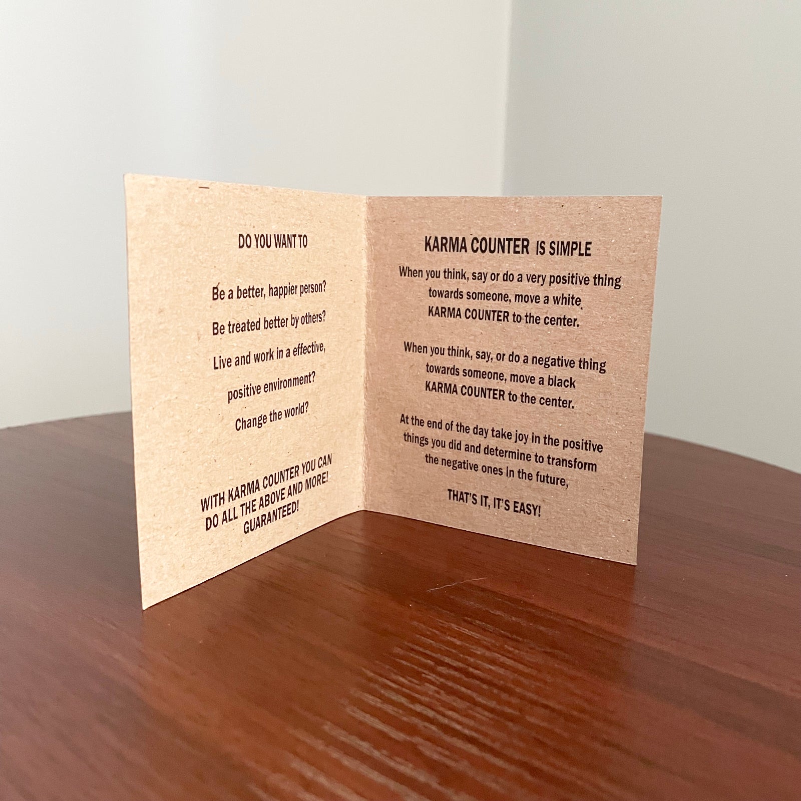 Karma Counter Notebook and Handheld Karma Tracker、mySite、topwebapps